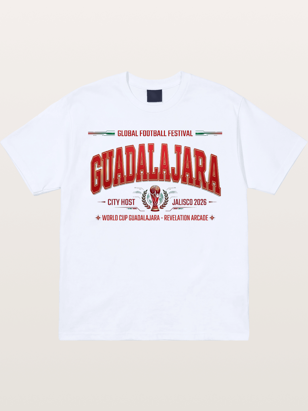 Guadalajara 2026 WC Host Print Gildan T-shirt