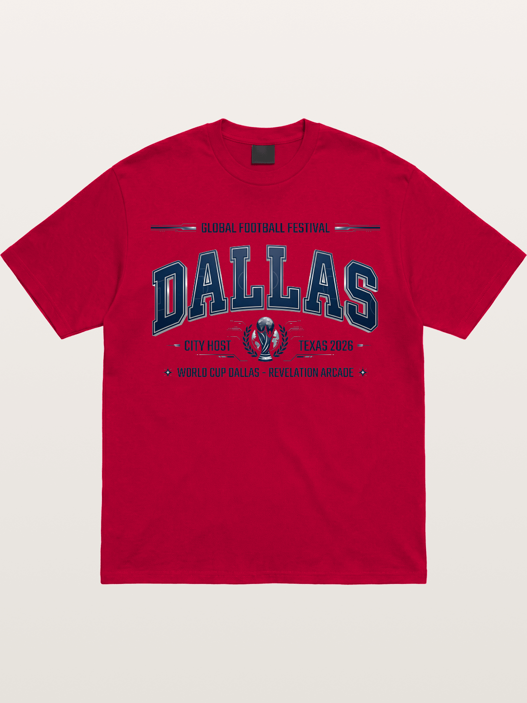 Dallas 2026 World Cup Print Gildan T-shirt