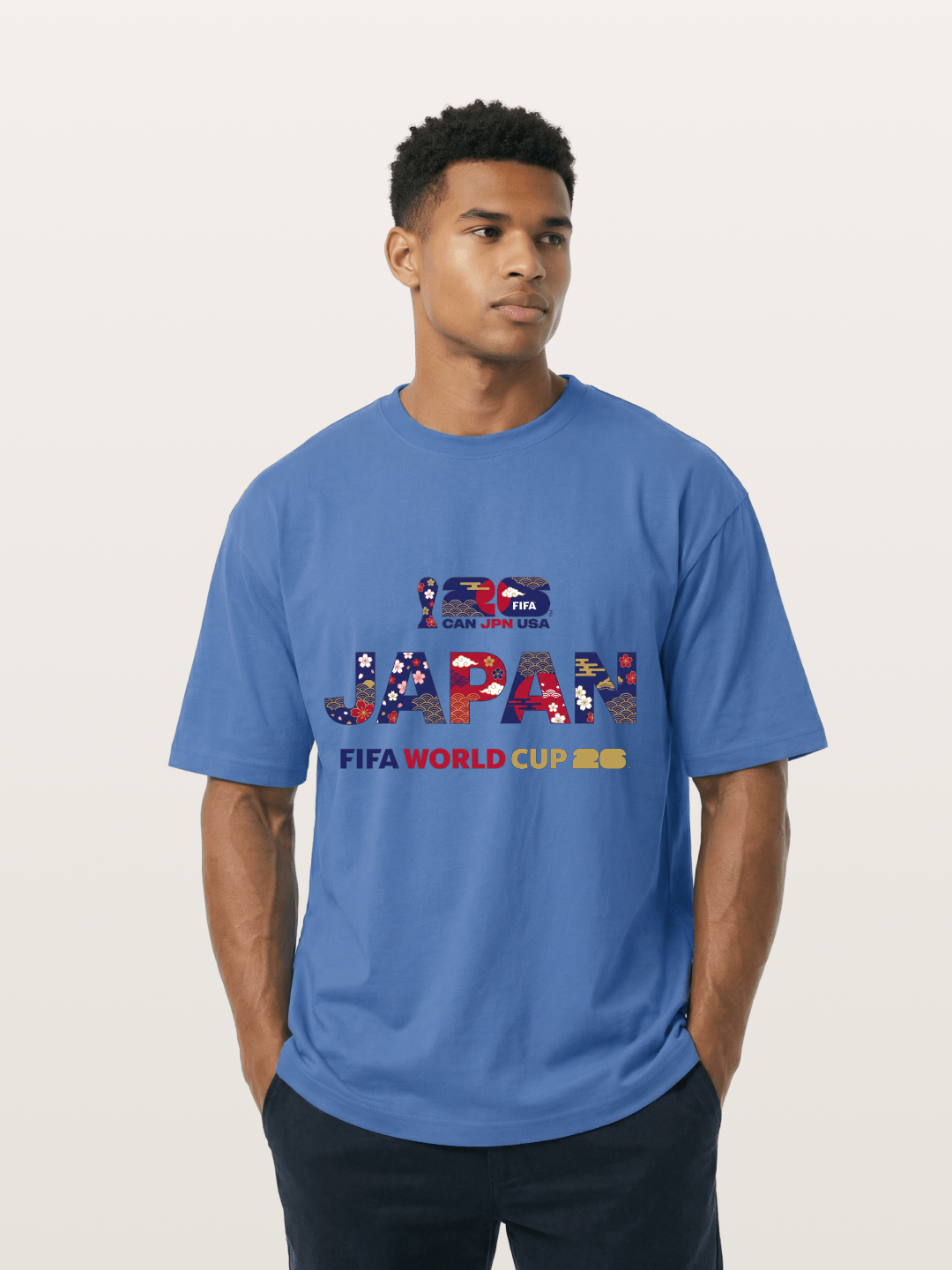 2026 World Cup Japan Sakura Typo Gildan T-shirt