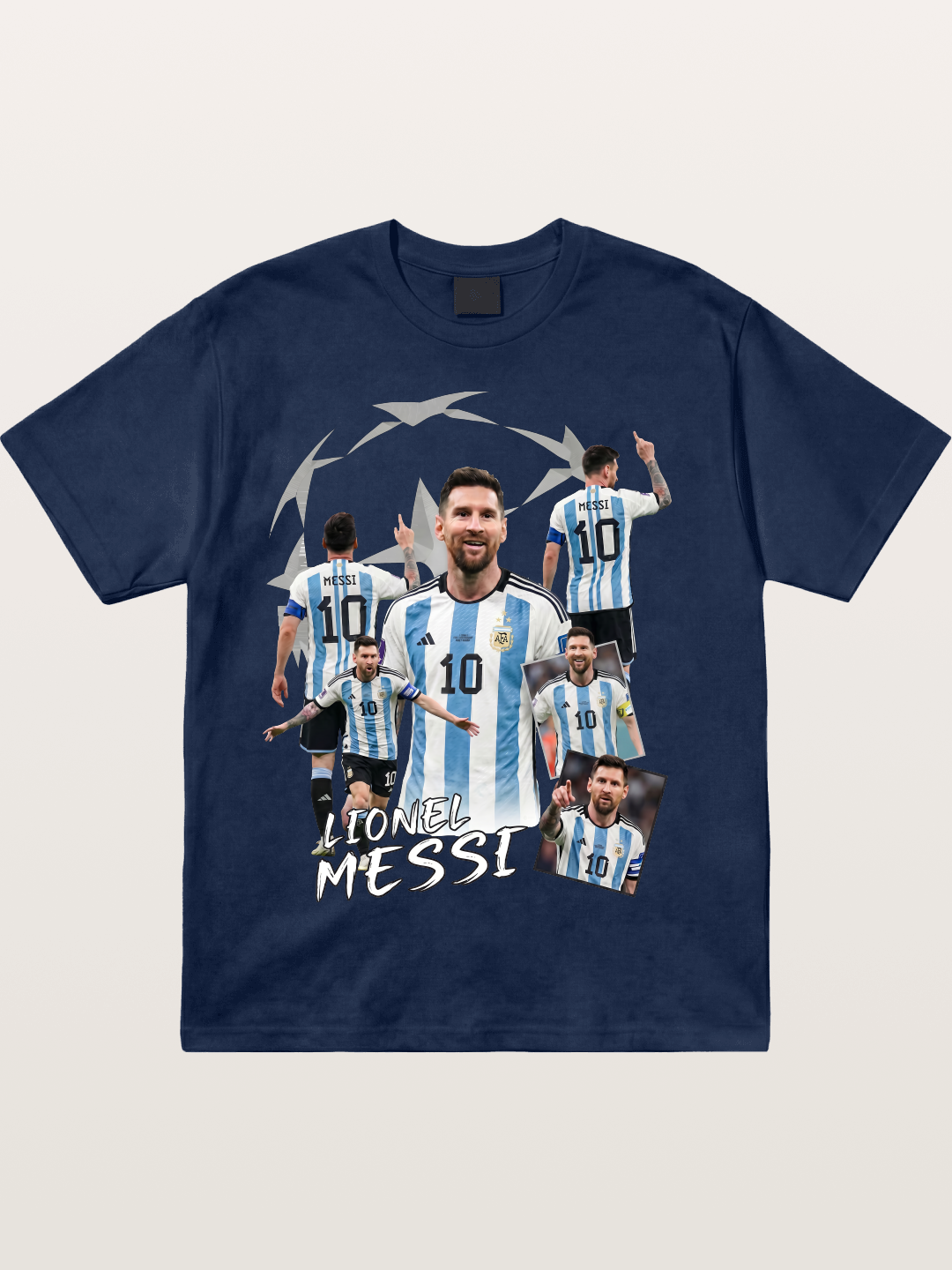 Lionel Messi Career Tribute Cotton T-shirt