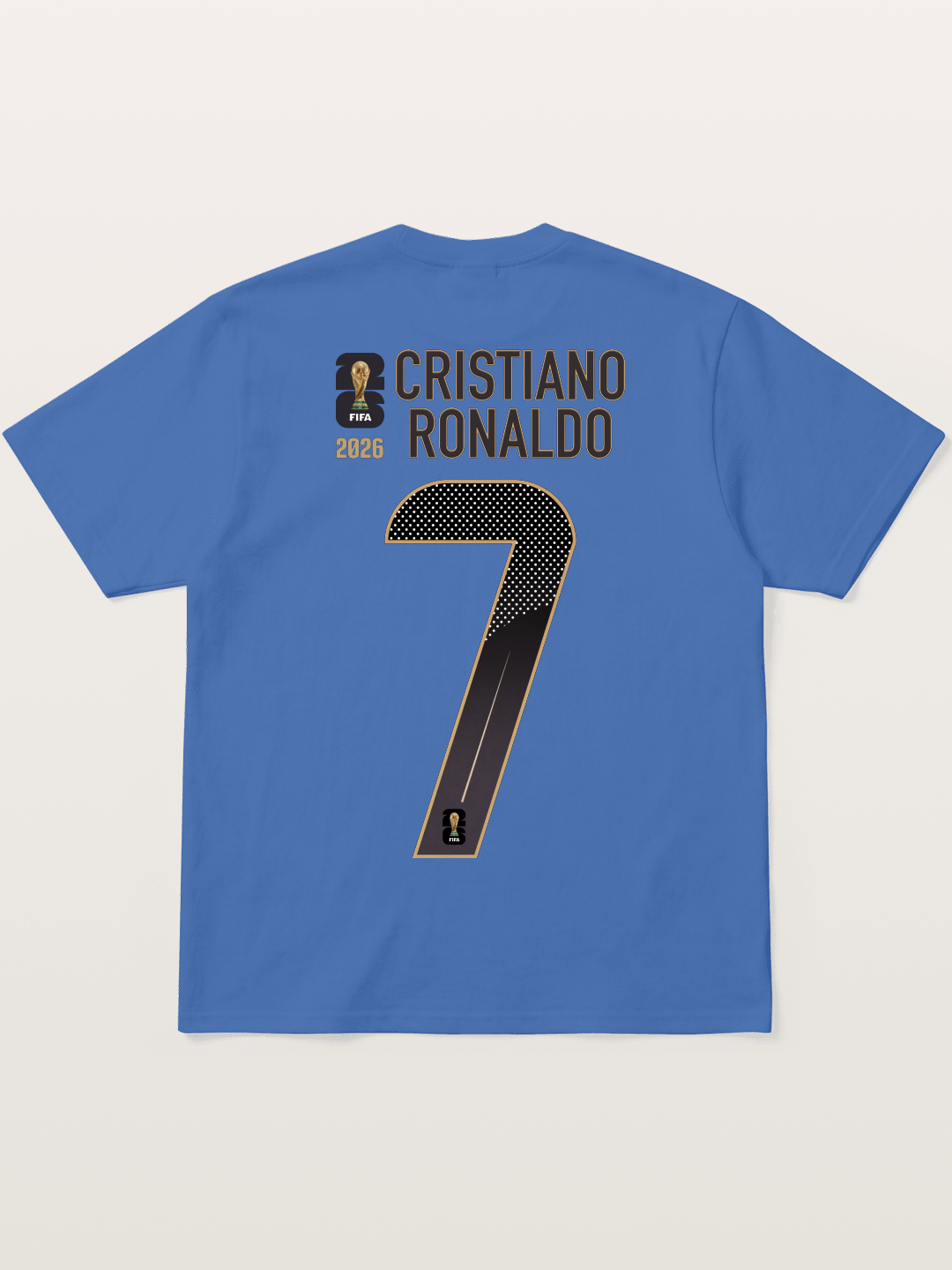Portugal 7 Ronaldo 2026 WC Gildan T-shirt