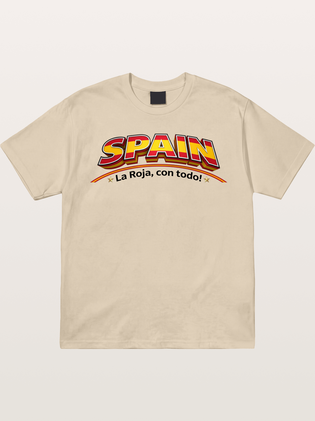 Spain Retro Team Logo WC Gildan T-shirt