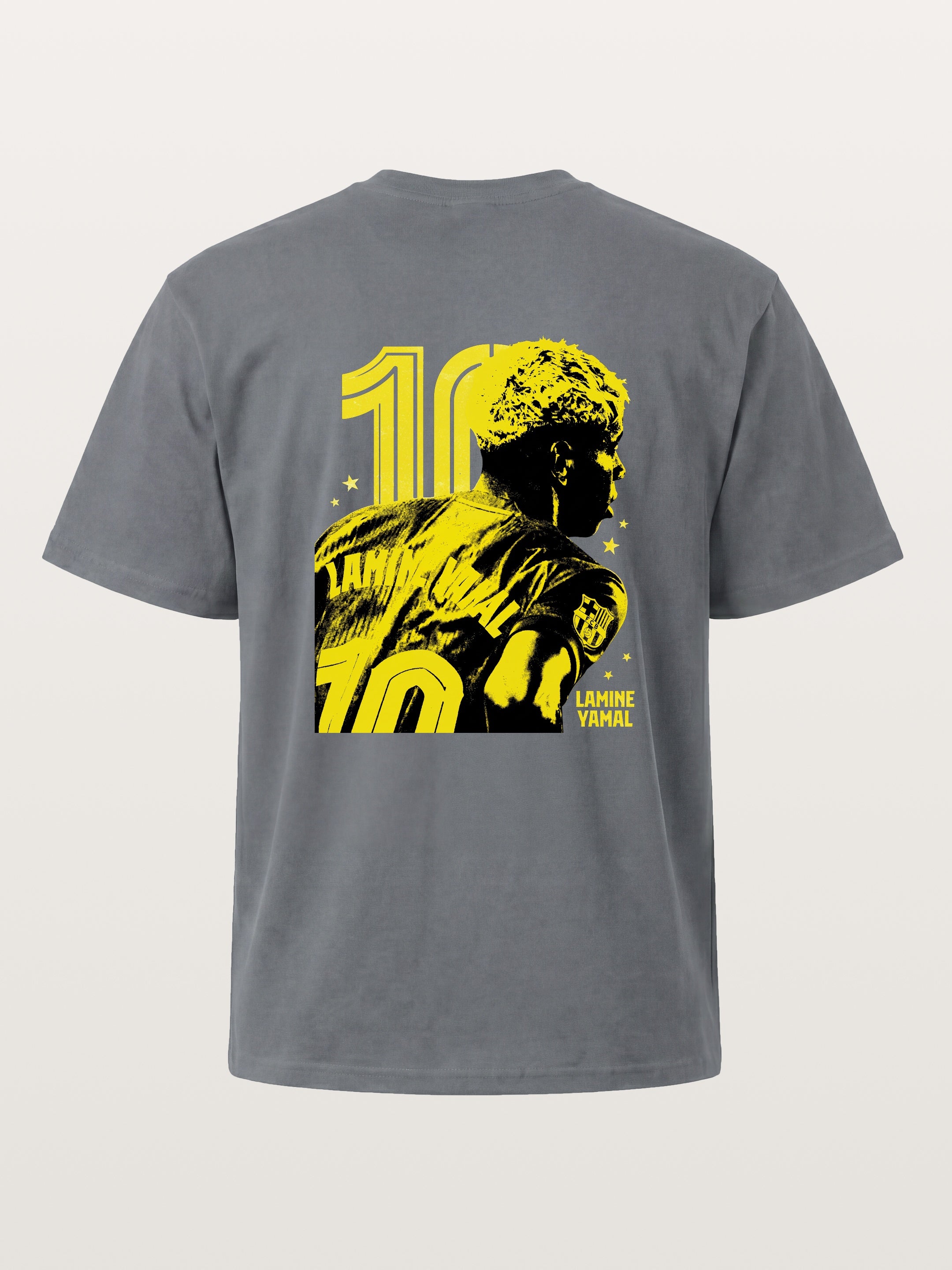 Lamine Yamal 10 Silhouette Cotton T-shirt