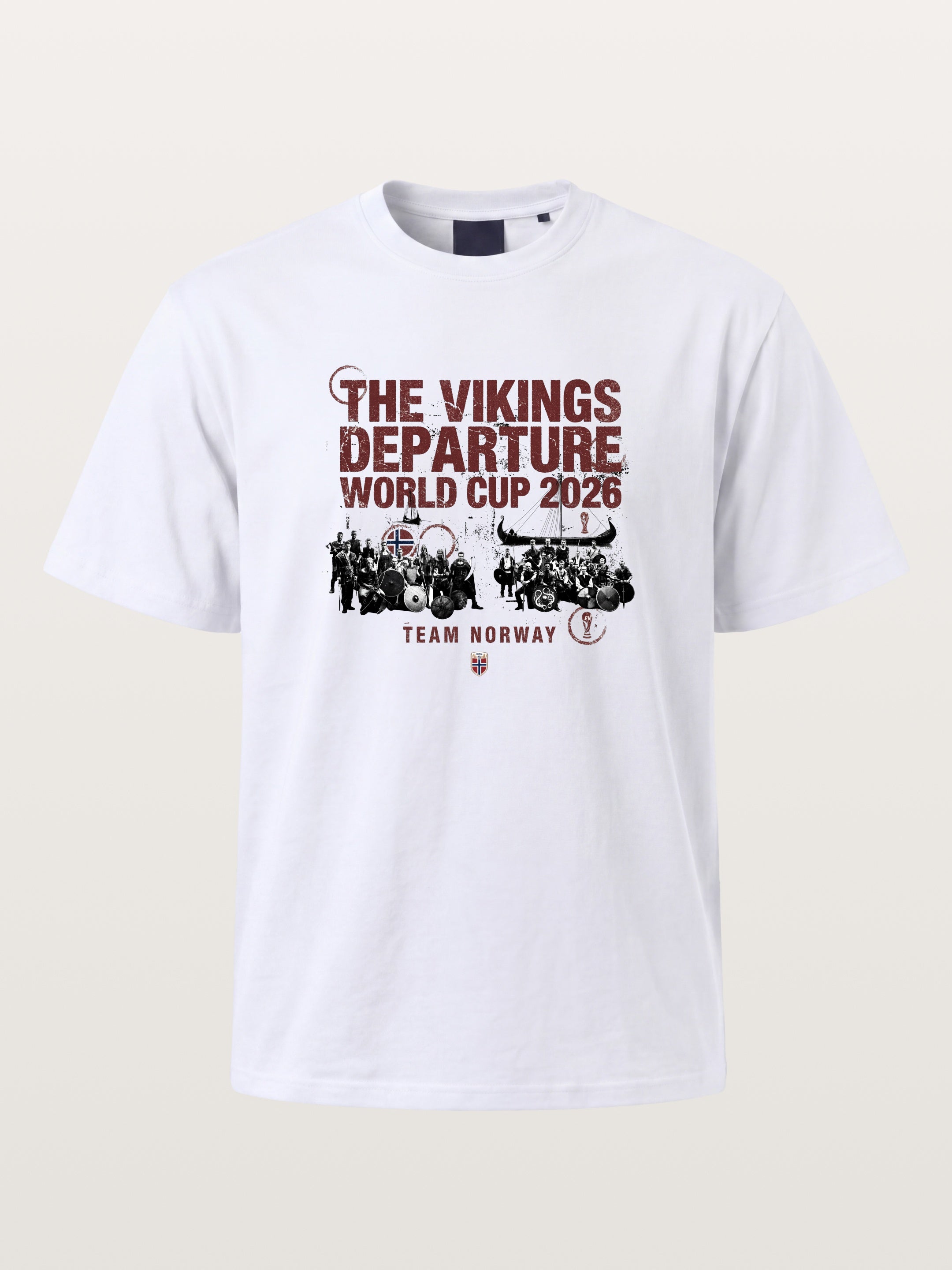 Norway Vikings World Cup Print Gildan T-shirt