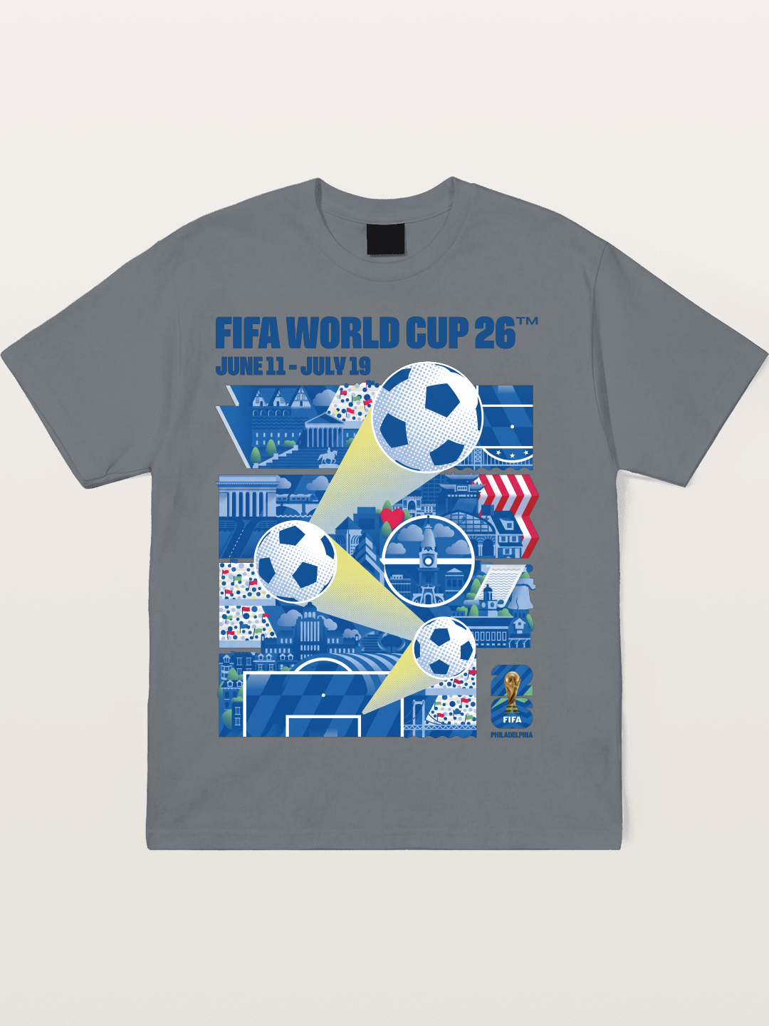 2026 WC Schedule & Landmarks Cotton T-shirt