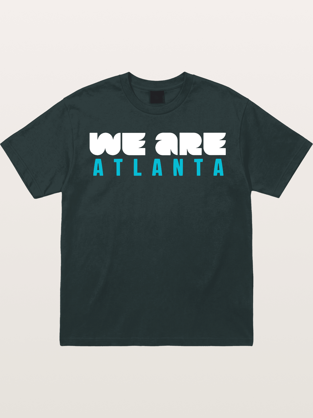Atlanta Two-Tone Typography Gildan T-shirt