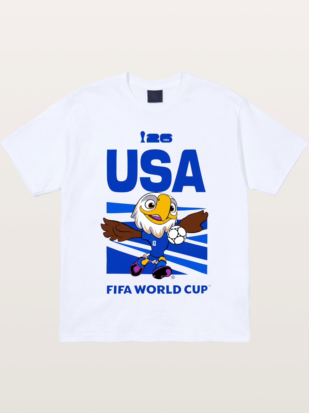 USA WC 2026 Eagle Mascot Design Gildan T-shirt