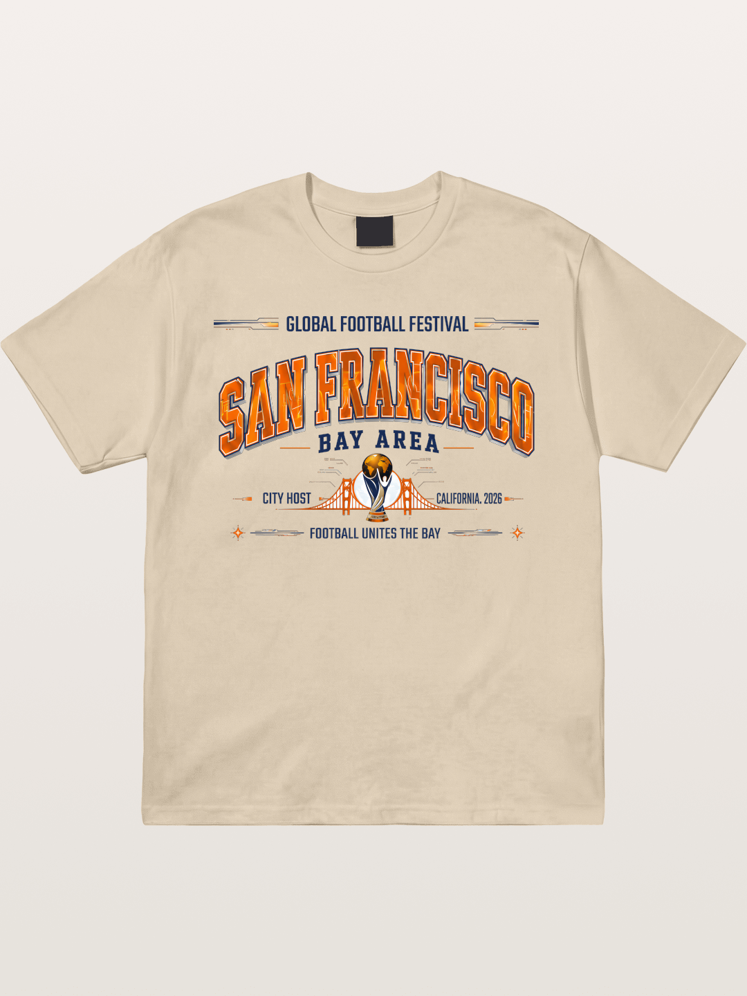 San Francisco WC Bay Area Art Gildan T-shirt