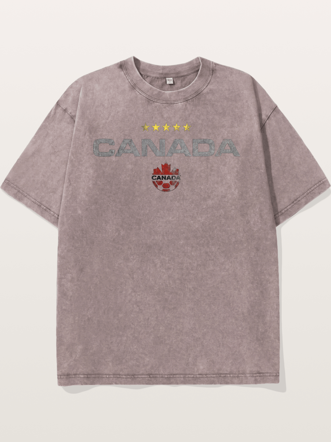 Canada Soccer Team Crest Washed T-shirt