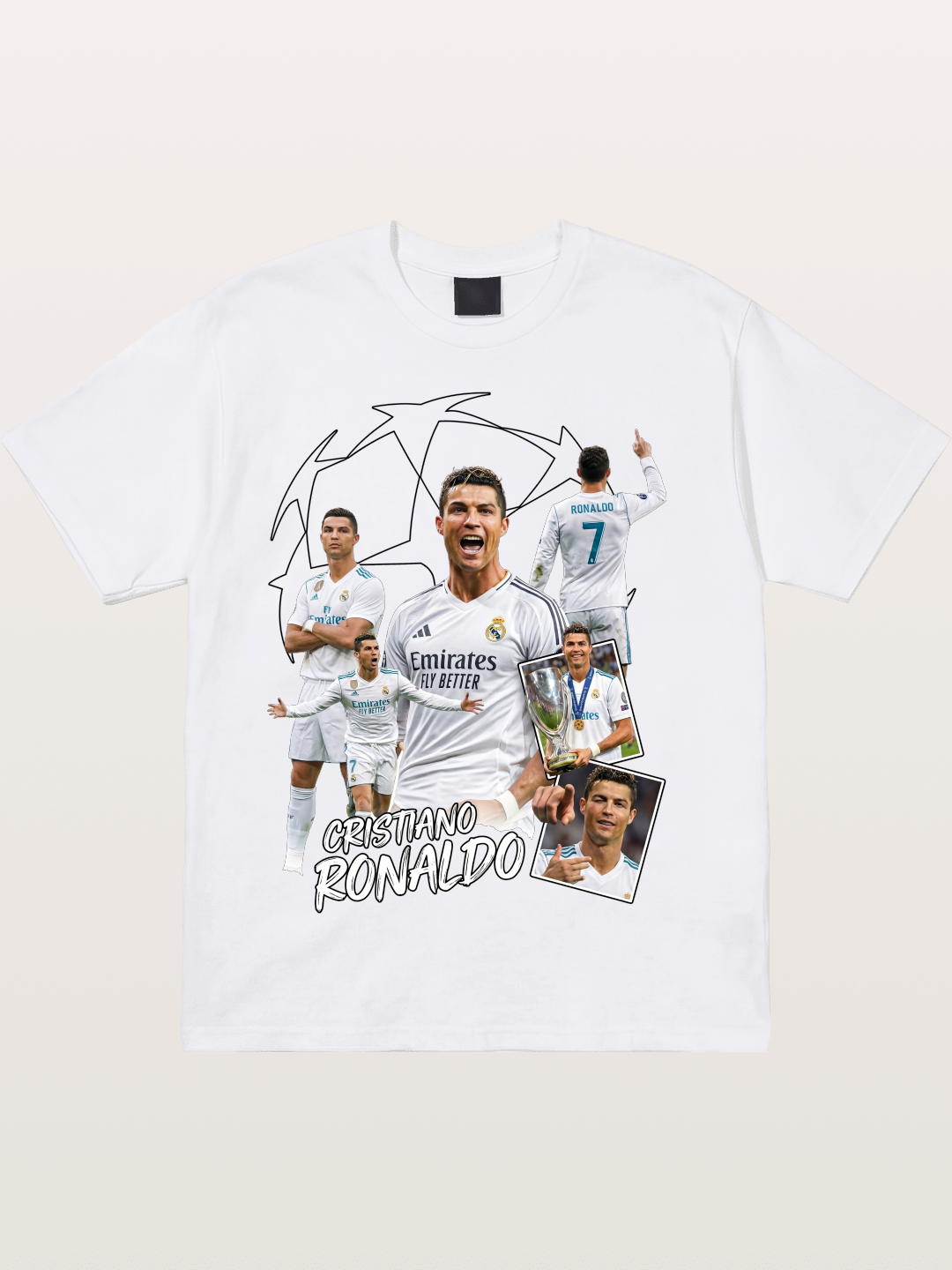 Cristiano Ronaldo Real Madrid Cotton T-shirt