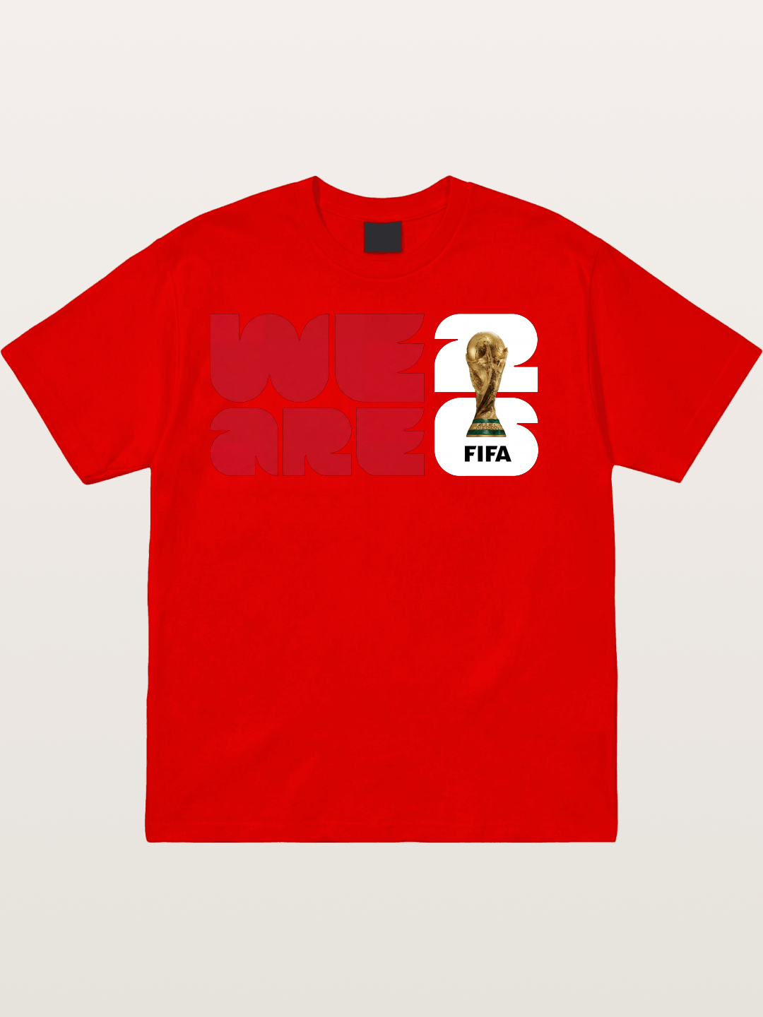 We Are FIFA World Cup Trophy Cotton T-shirt