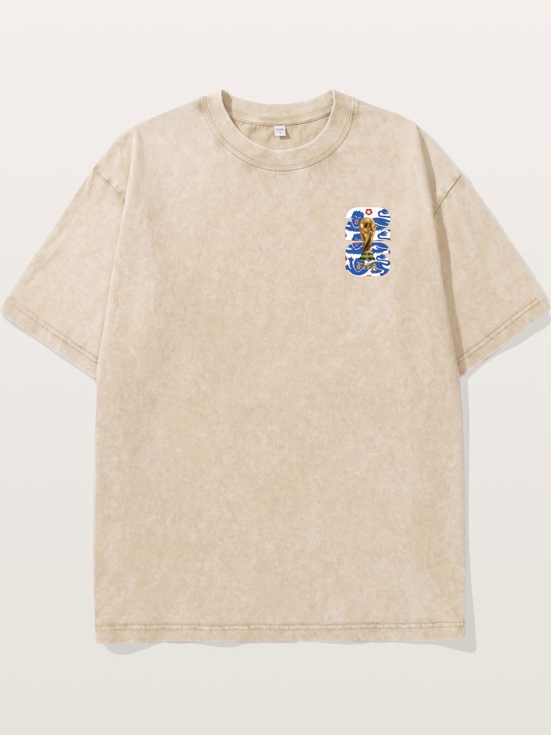 FIFA World Cup England Rose Emblem Washed T-shirt