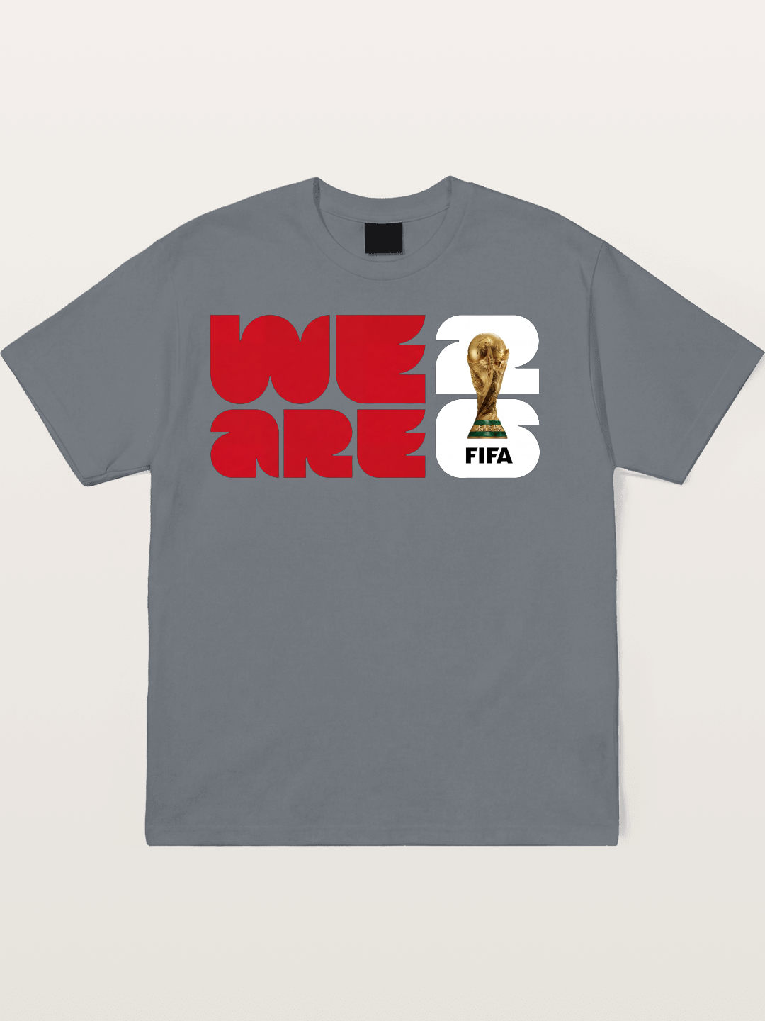We Are FIFA World Cup Trophy Cotton T-shirt