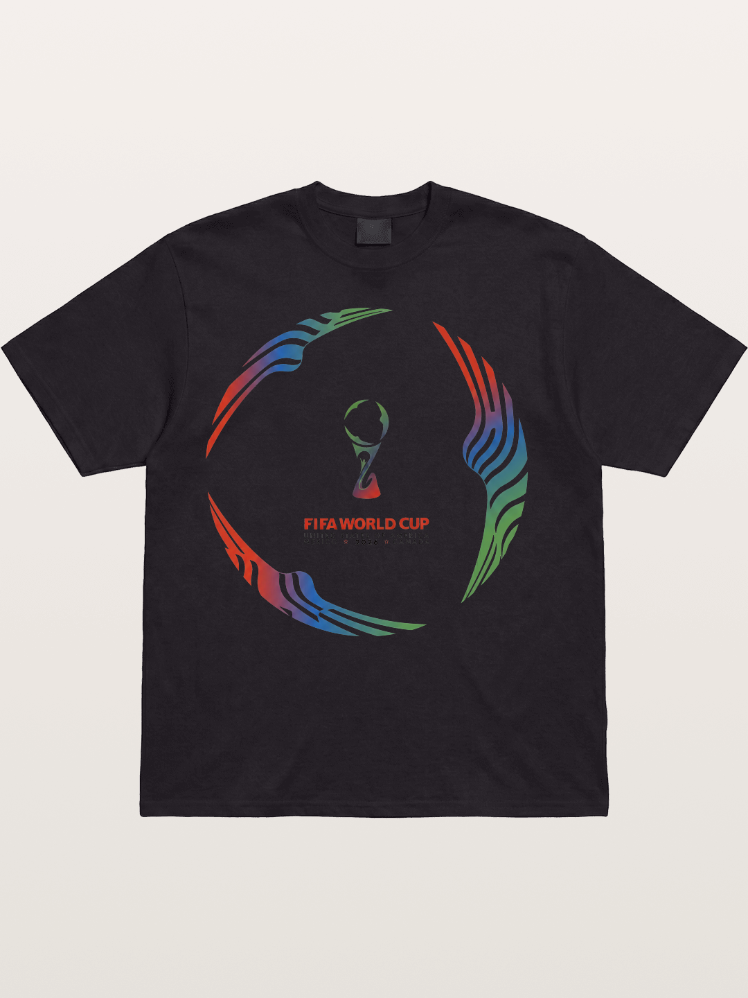 2026 World Cup Official Logo Cotton T-shirt