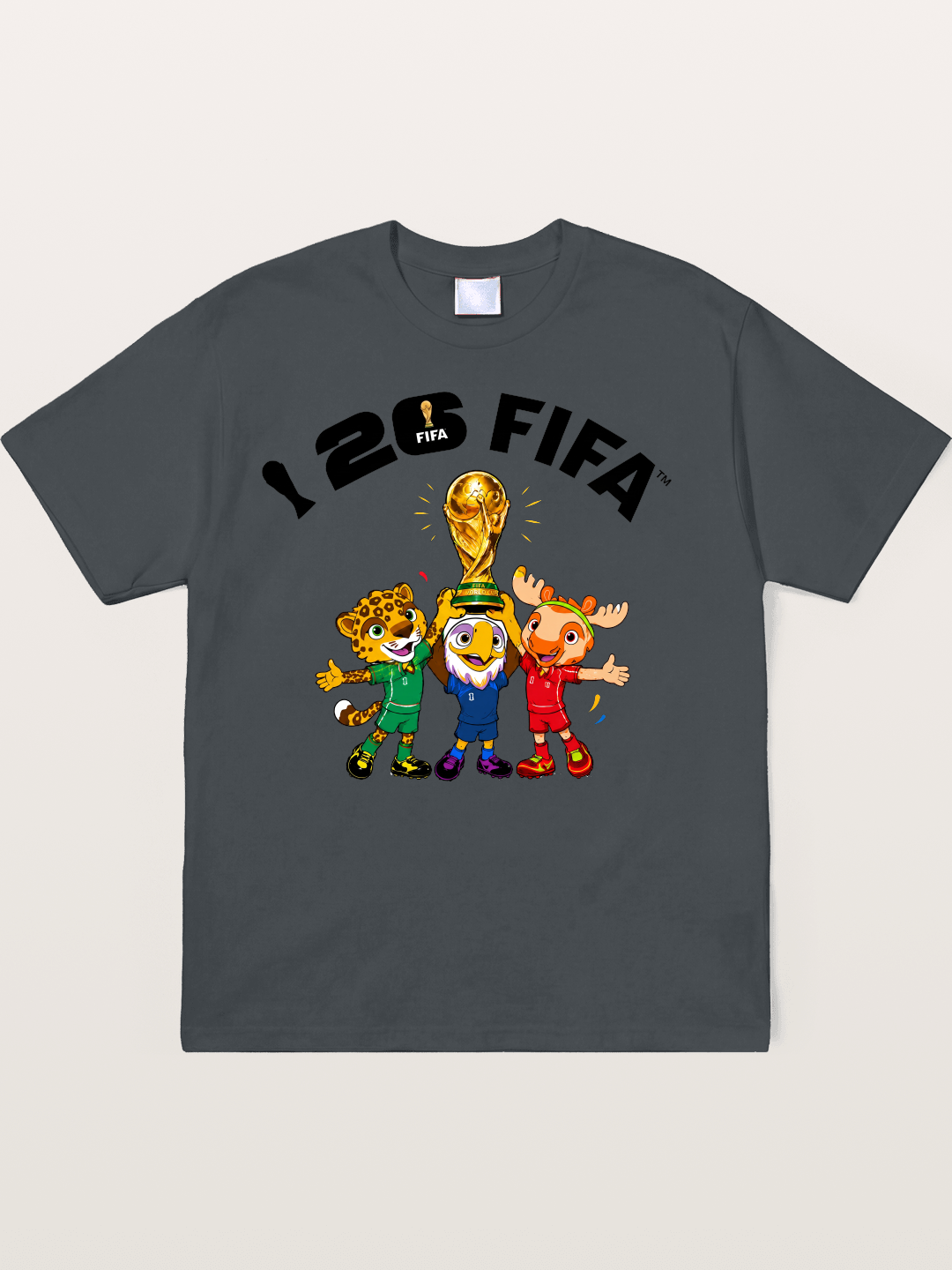 2026 FIFA Mascots Trophy Graphic Soft-Stay T-shirt