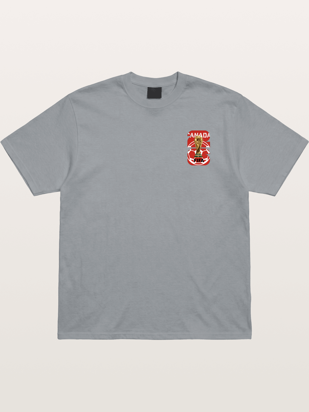 Canada World Cup Trophy Emblem Gildan T-shirt