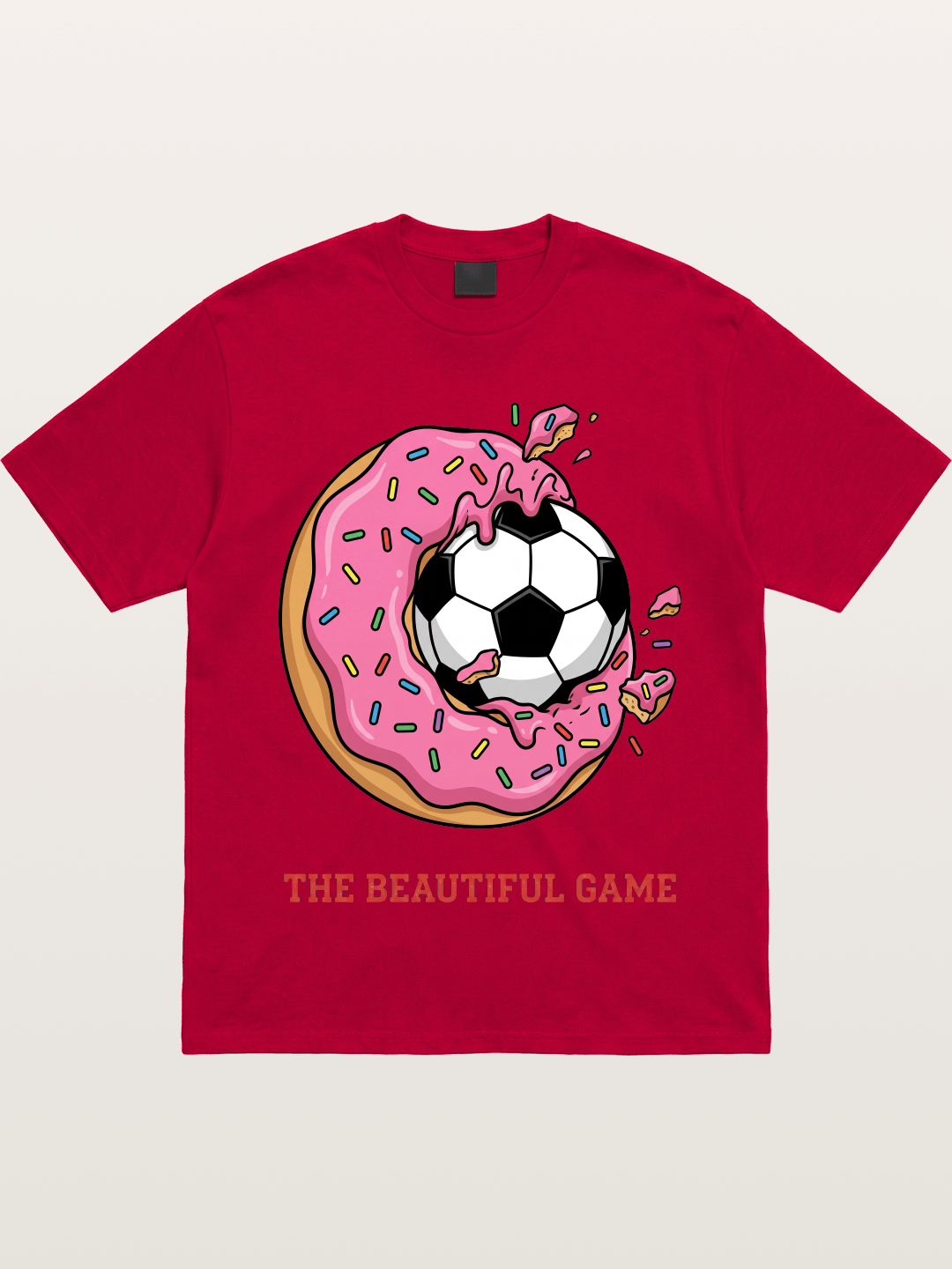Donut Soccer Sweet Game Art Gildan T-shirt