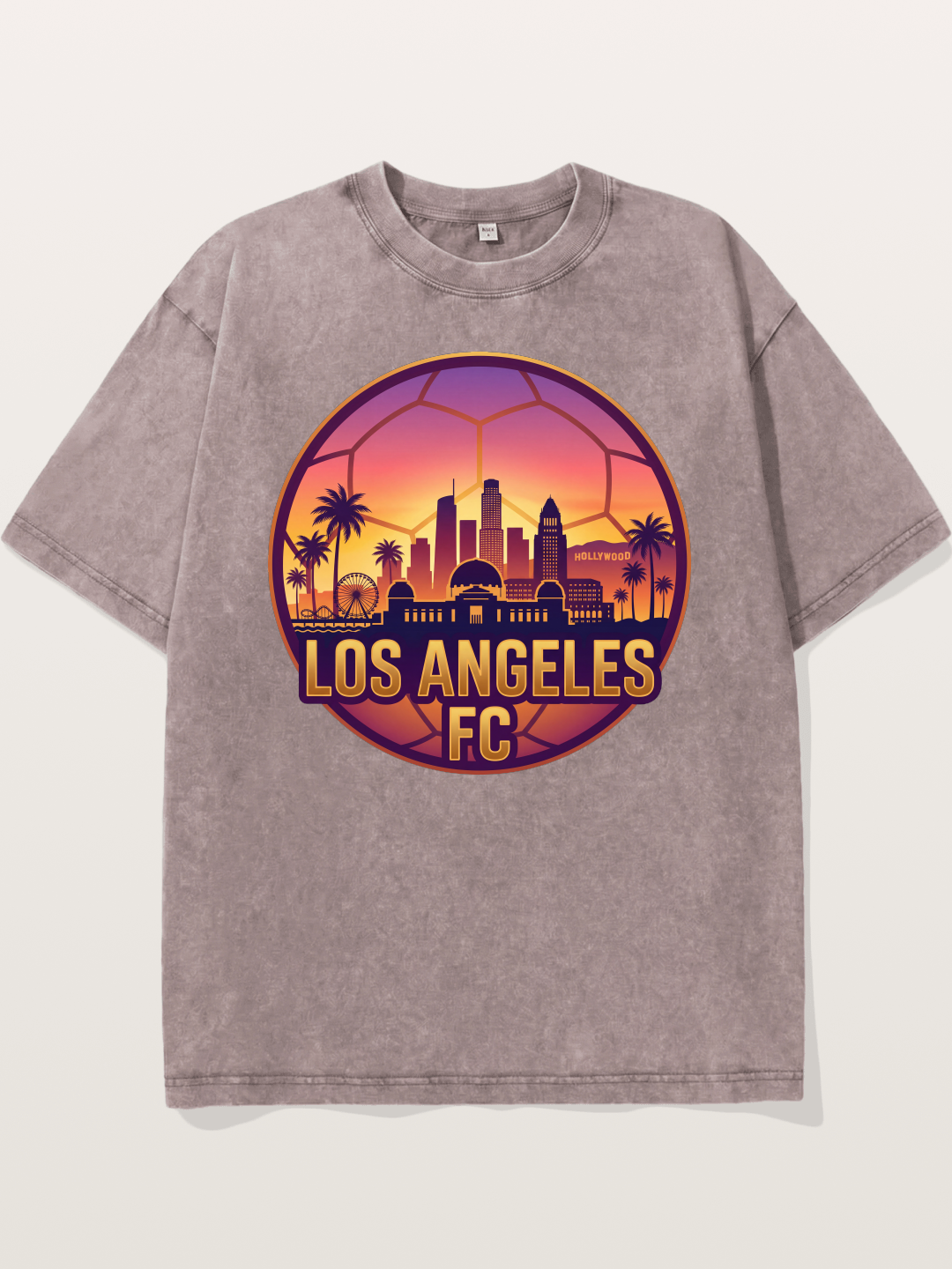LA FC Sunset City Skyline Washed T-shirt