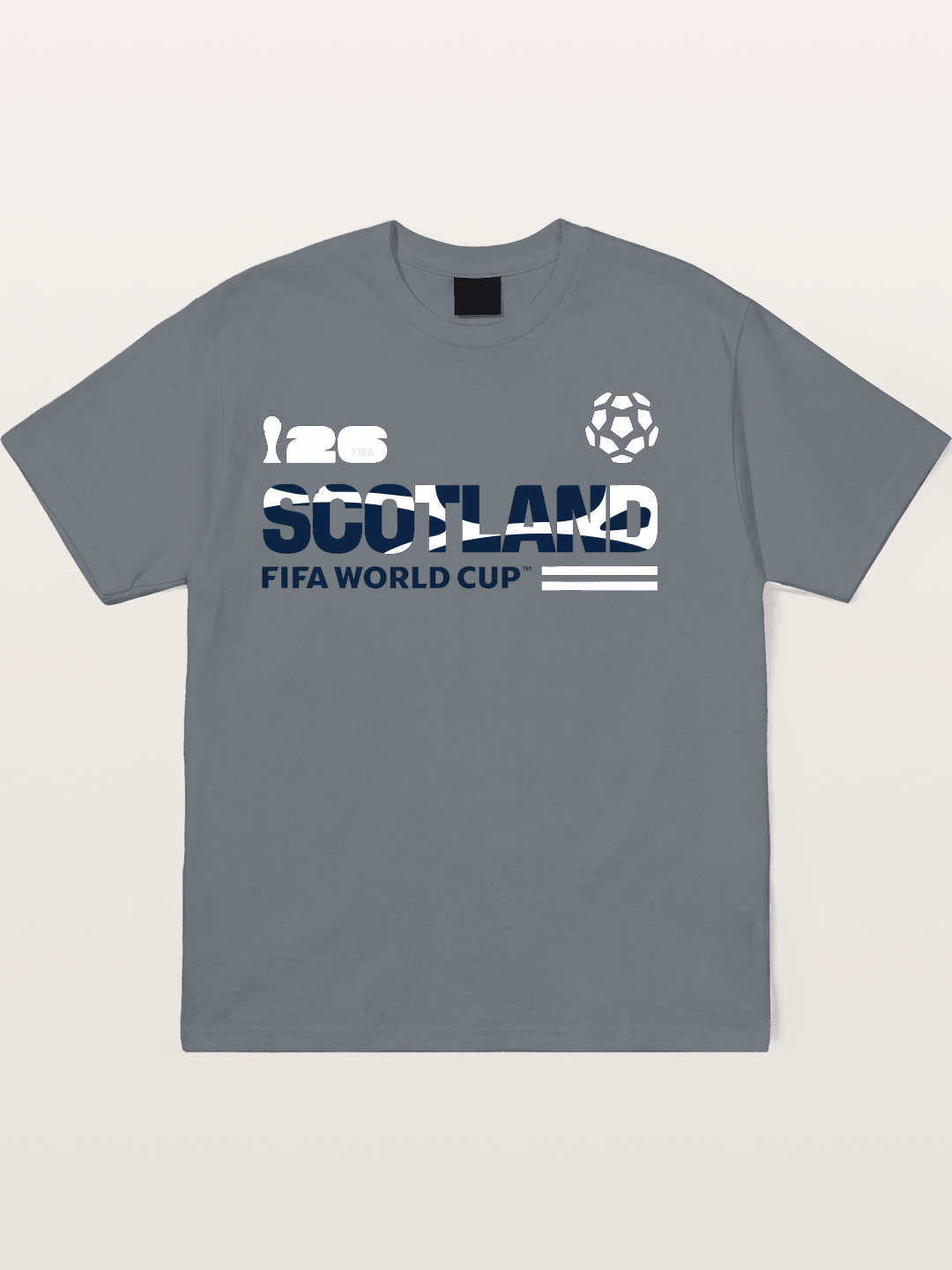 Scotland 2026 World Cup Logo Cotton T-shirt