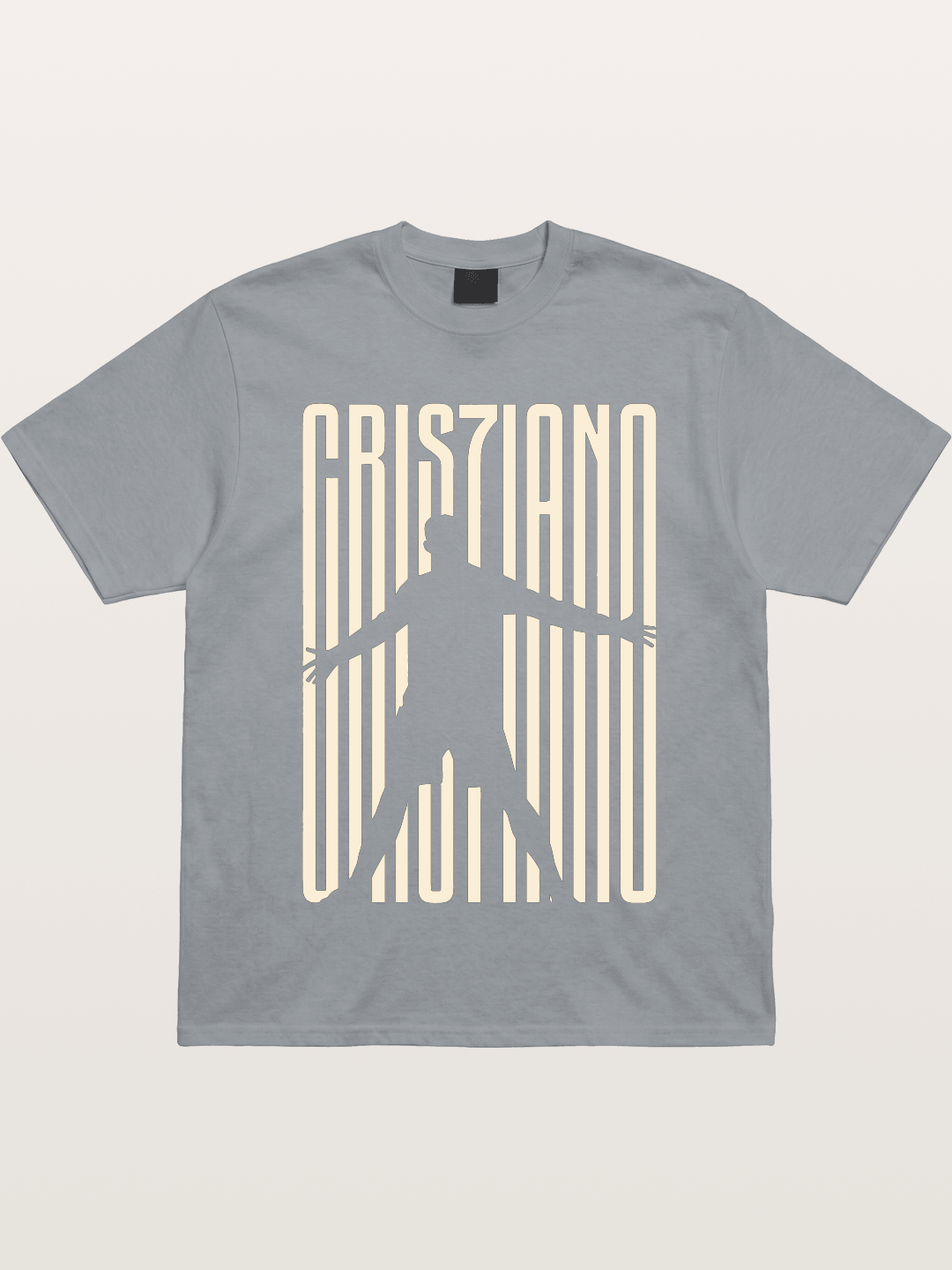Cristiano Ronaldo Celebration Silhouette Gildan T-shirt