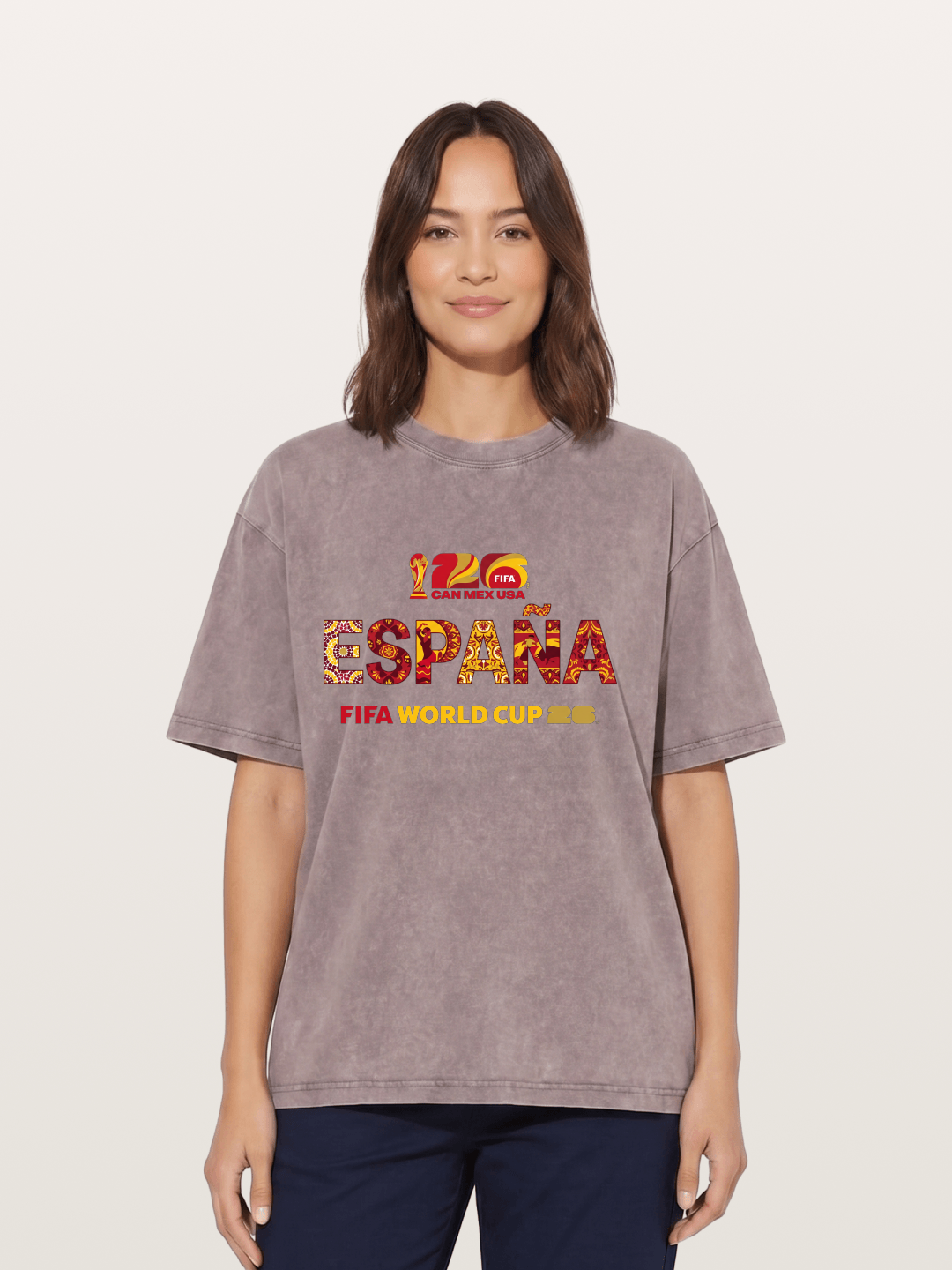España 2026 World Cup Typo Washed T-shirt