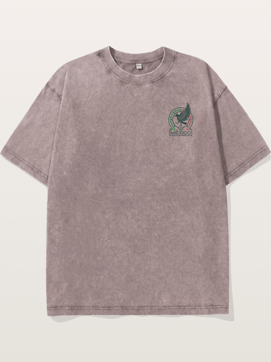Mexico Football Eagle Crest Washed T-shirt