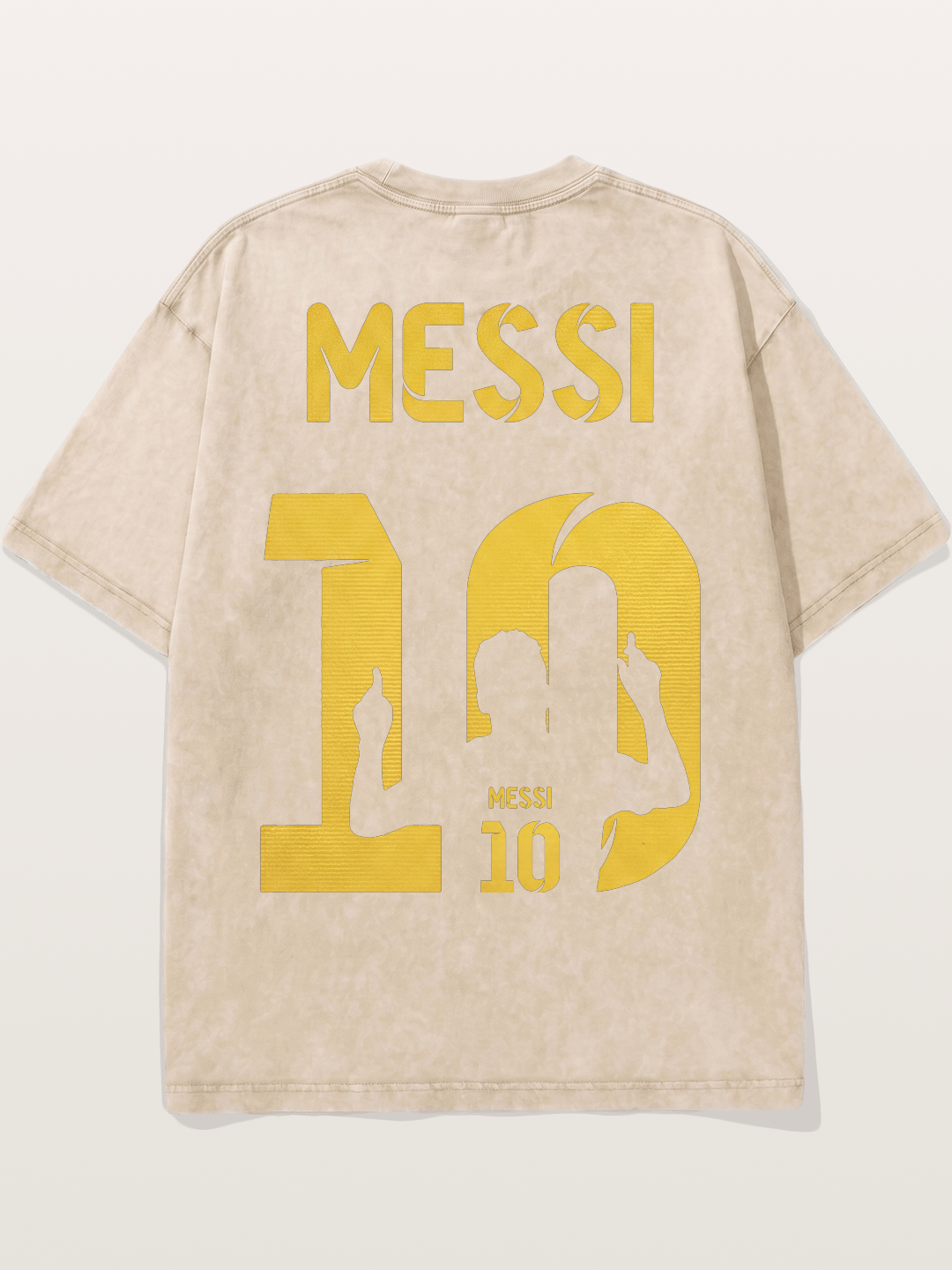 Messi No.10 Washed T-shirt