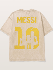 Messi No.10 Washed T-shirt