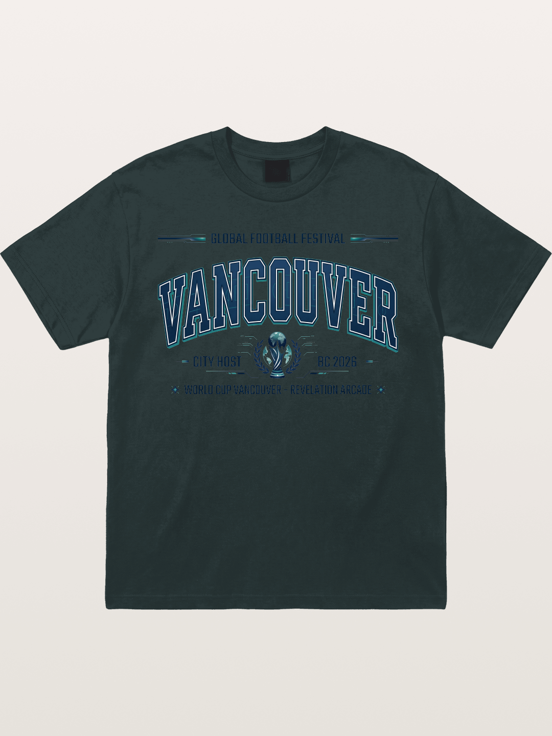 Vancouver 2026 World Cup Badge Gildan T-shirt