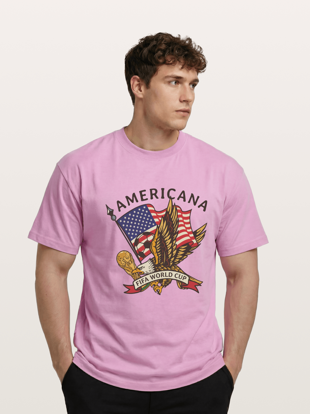 USA Eagle World Cup Graphic Gildan T-shirt