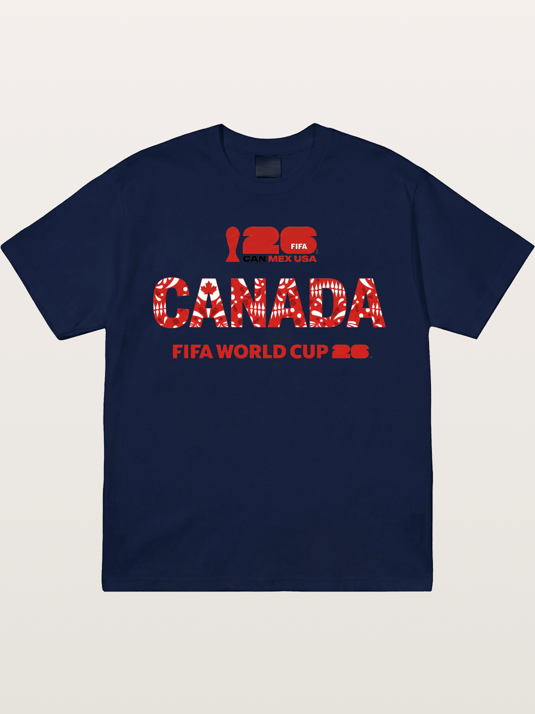 2026 World Cup Canada Floral Print Gildan T-shirt
