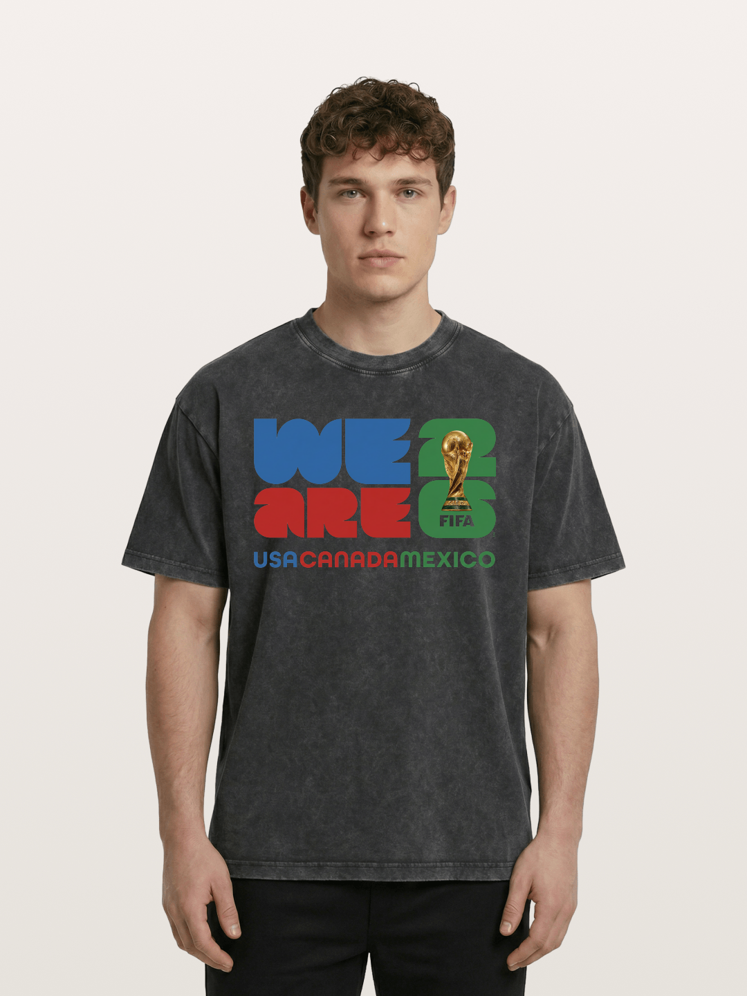 We Are 2026 World Cup Graphic Washed T-shirt