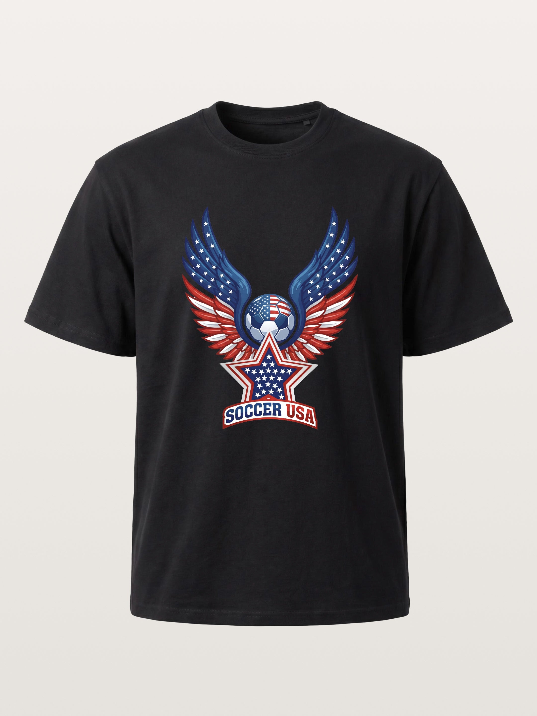 Soccer USA Wings Star Logo Gildan T-shirt
