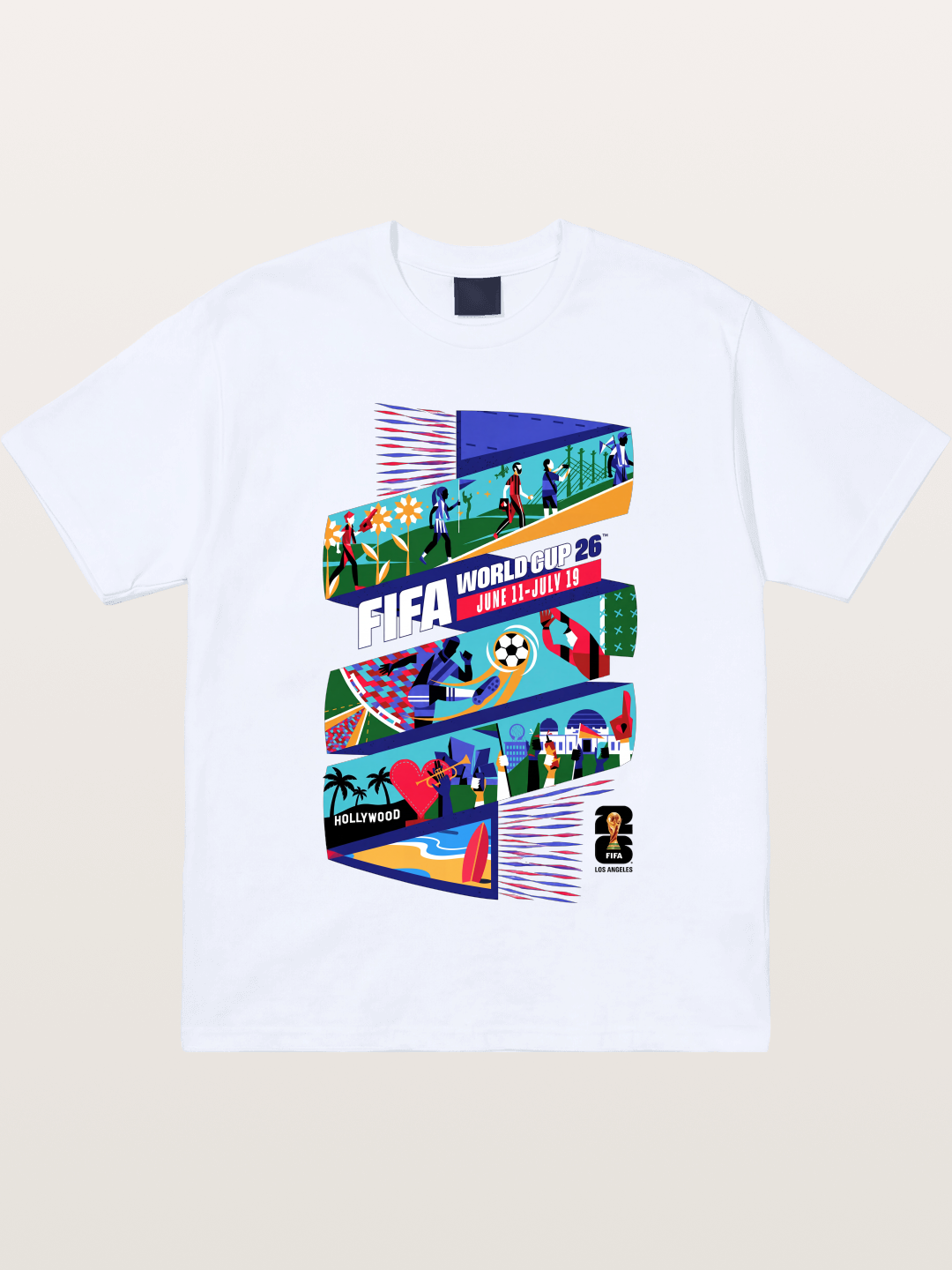 FIFA 2026 LA WC Poster Gildan T-shirt