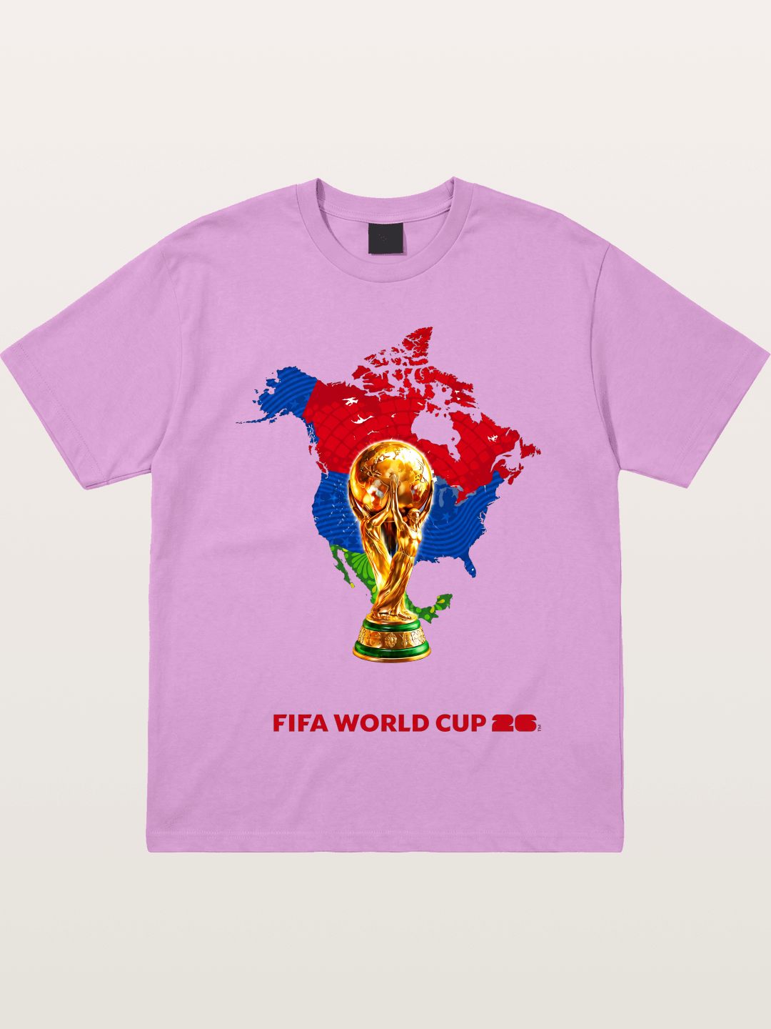 World Cup Trophy & Americas Map Gildan T-shirt