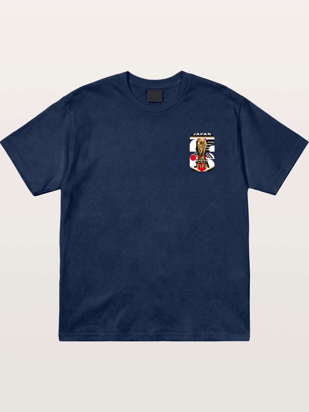 Japan World Cup Trophy Crest Cotton T-shirt