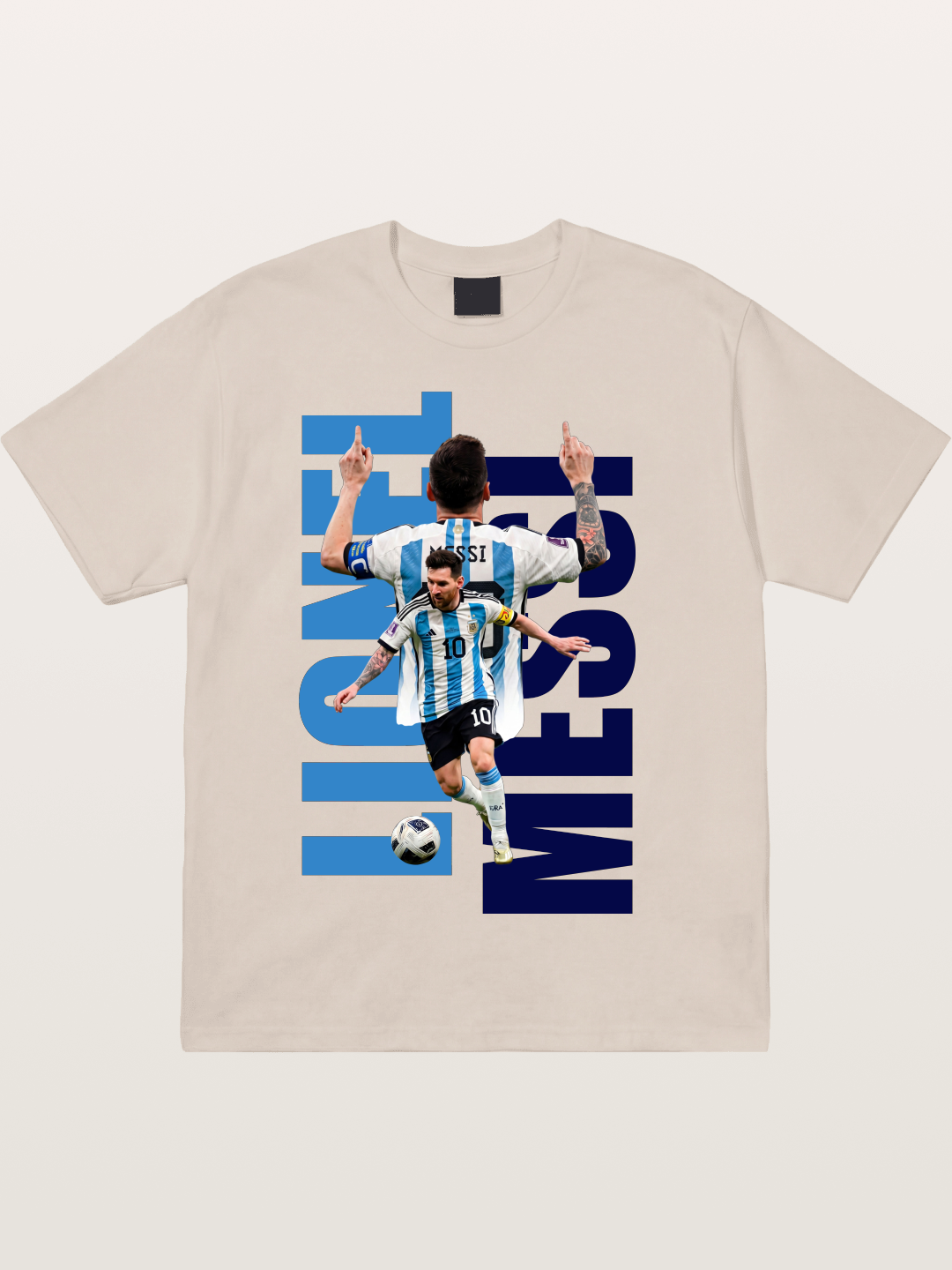 Lionel Messi Argentina 10 Cotton T-shirt