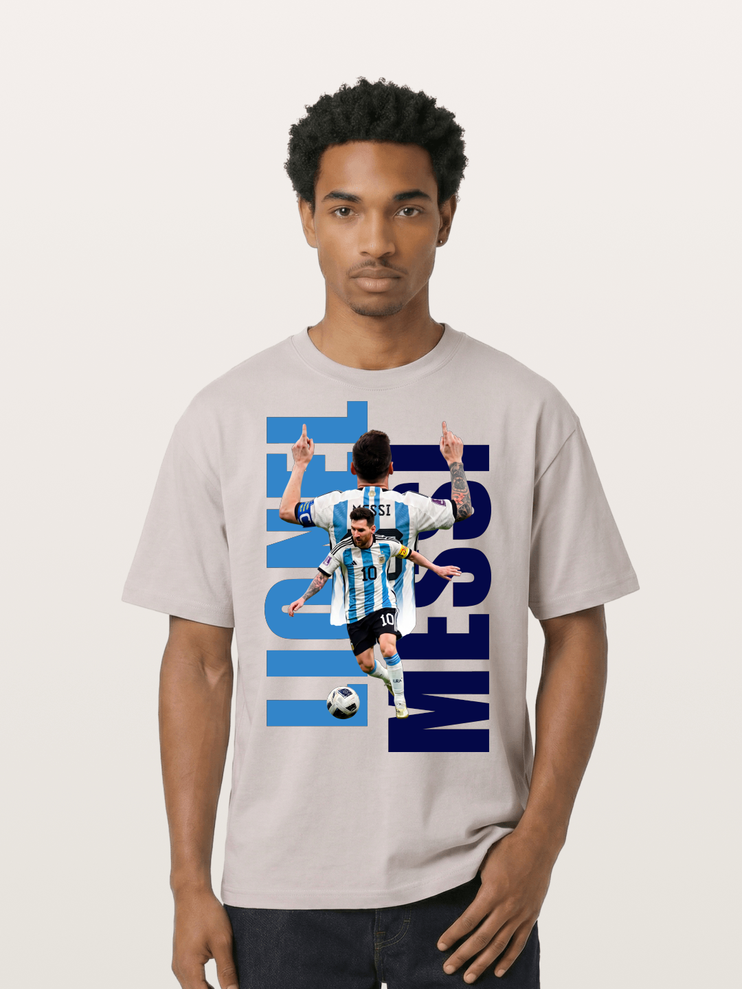Lionel Messi Argentina 10 Cotton T-shirt