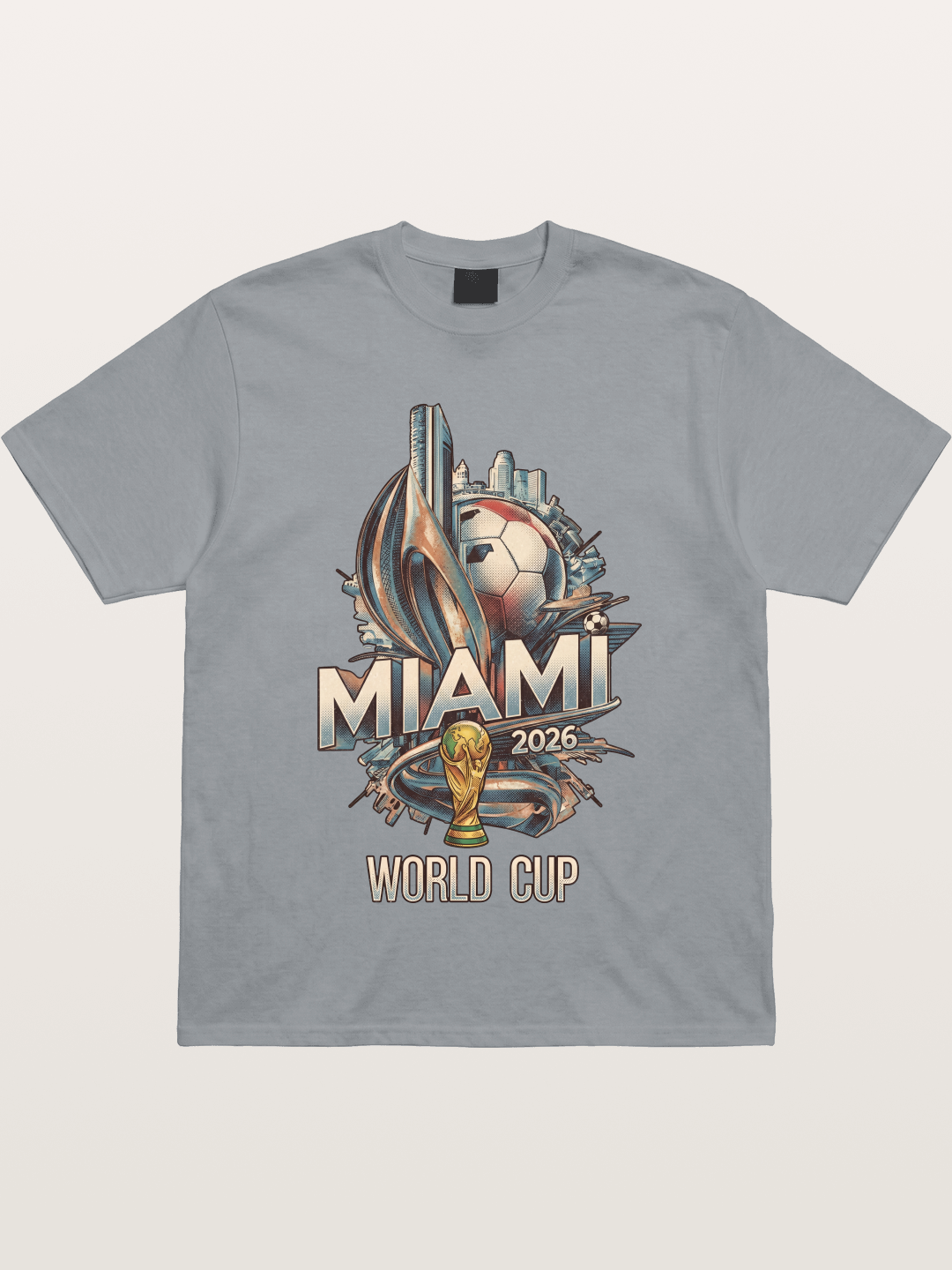 Miami World Cup 2026 Emblem Gildan T-shirt