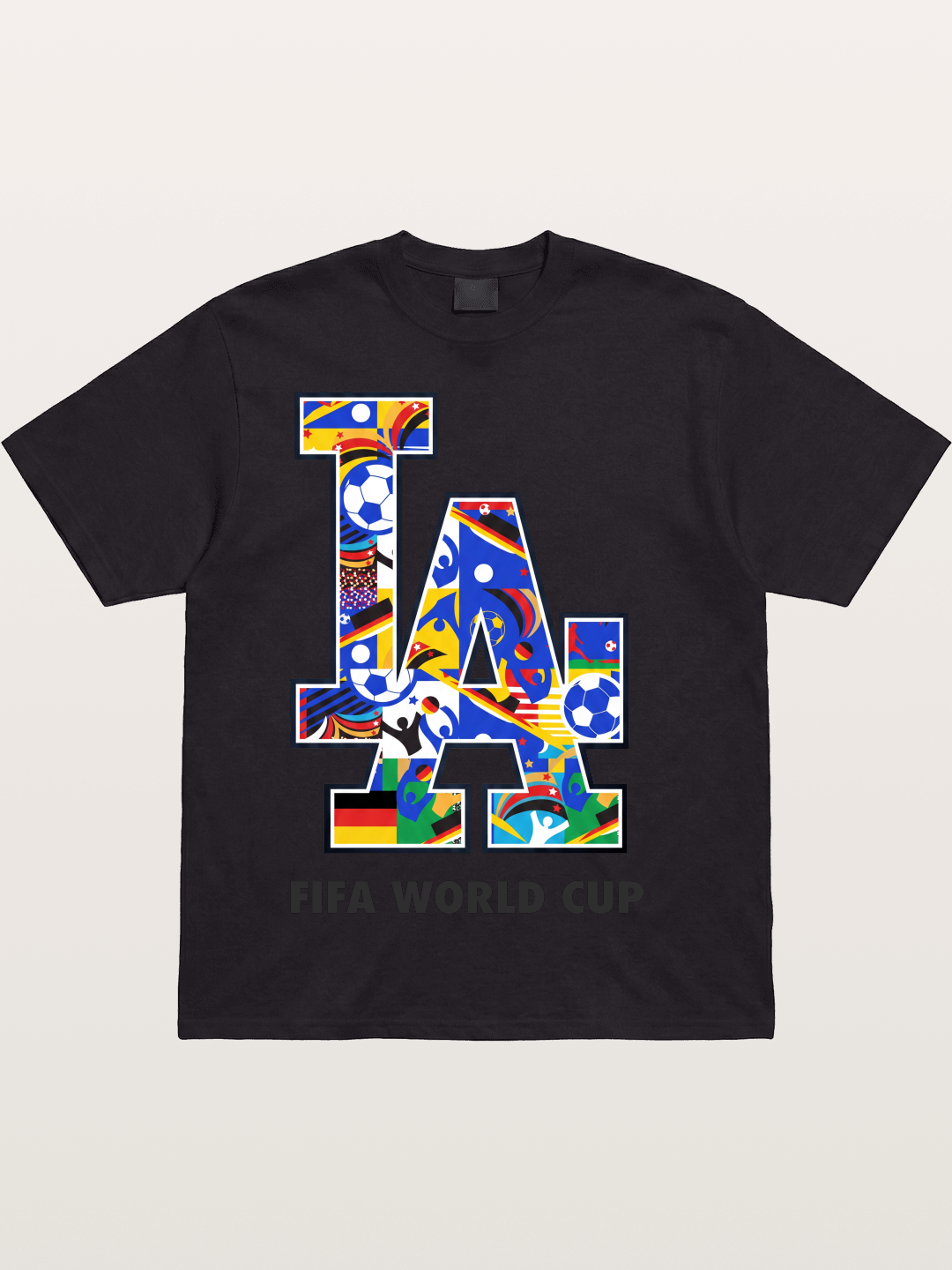 LA 2026 World Cup Nations Flags Cotton T-shirt