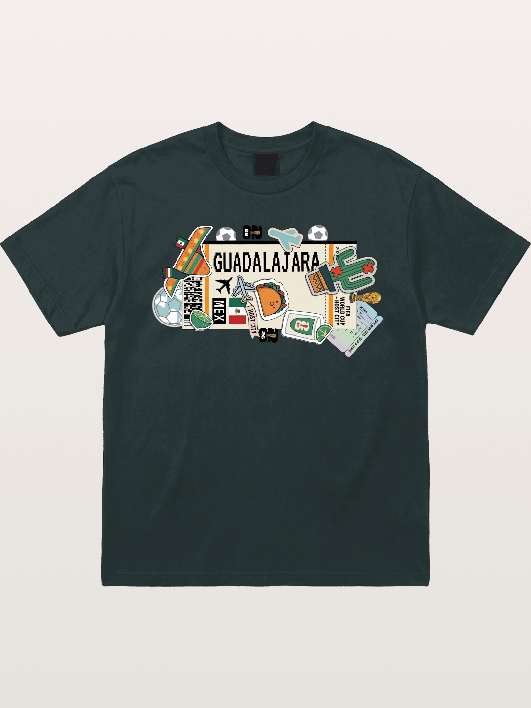 Guadalajara Mexican Culture Art Gildan T-shirt