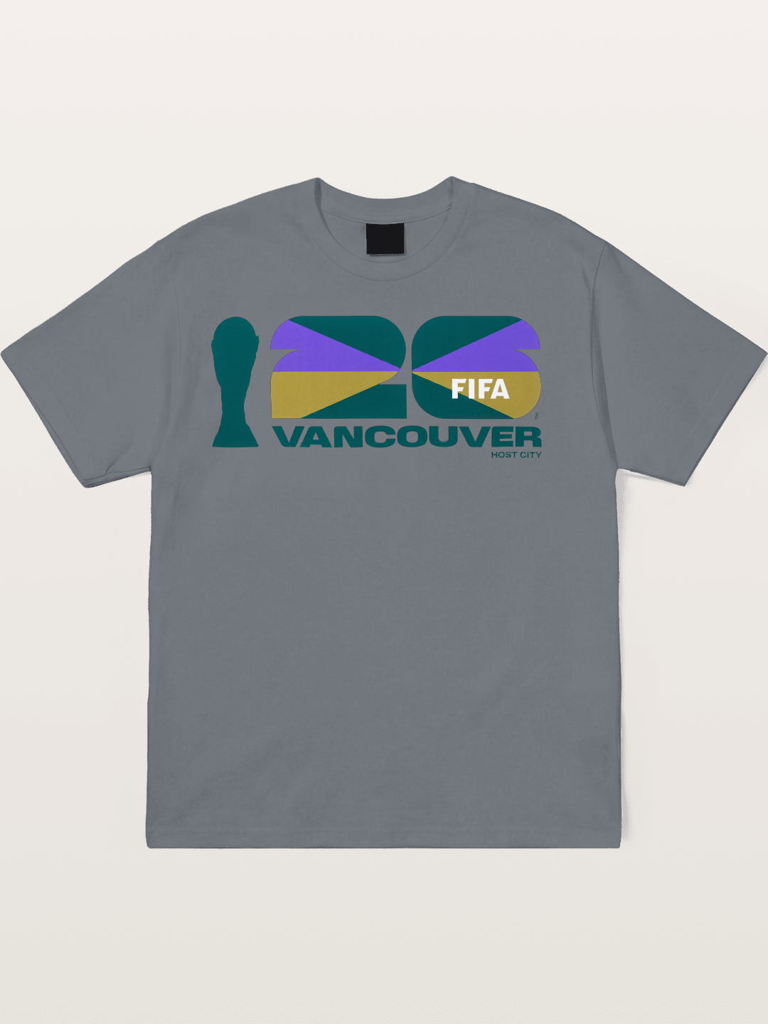 Vancouver 2026 WC Host City Logo Cotton T-shirt
