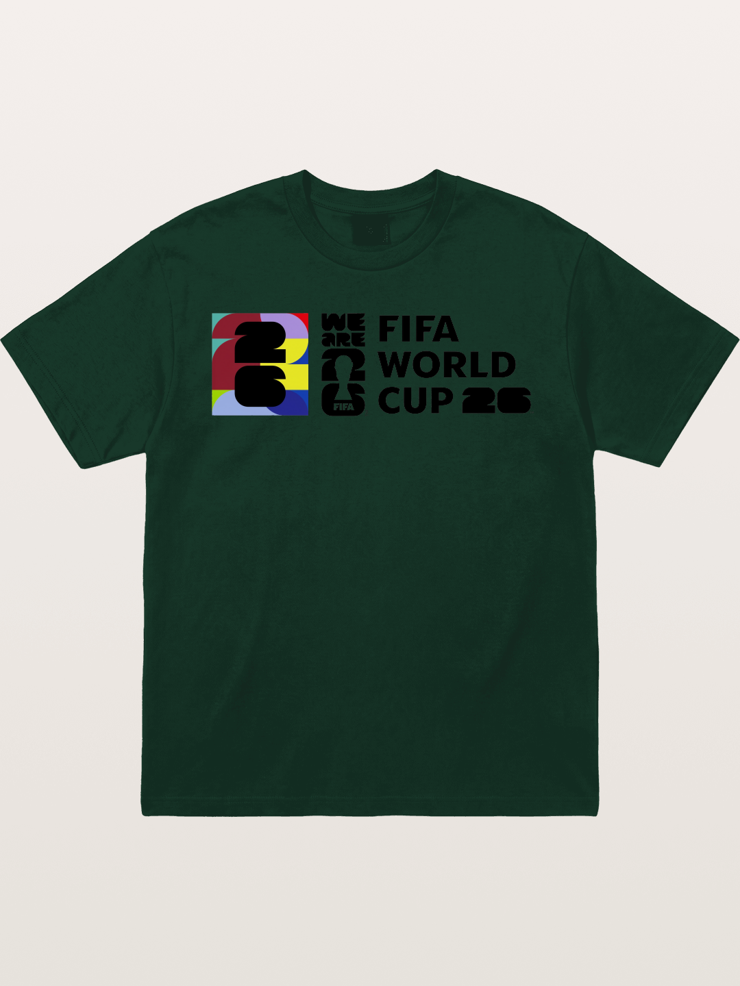 2026 World Cup Colorful Typo Gildan T-shirt