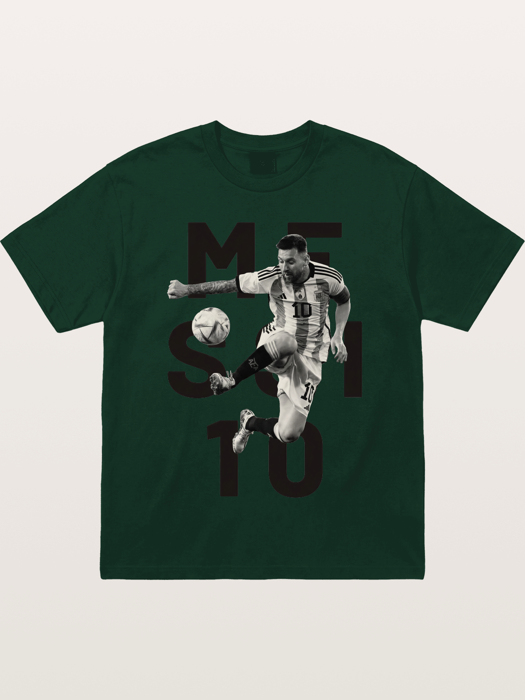 Messi 10 Action Print Gildan T-shirt