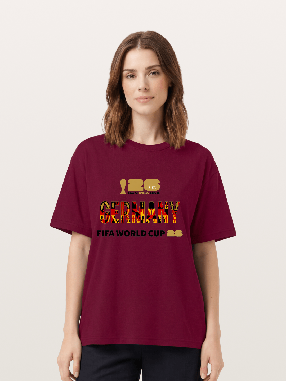 Germany 2026 World Cup Typo Gildan T-shirt