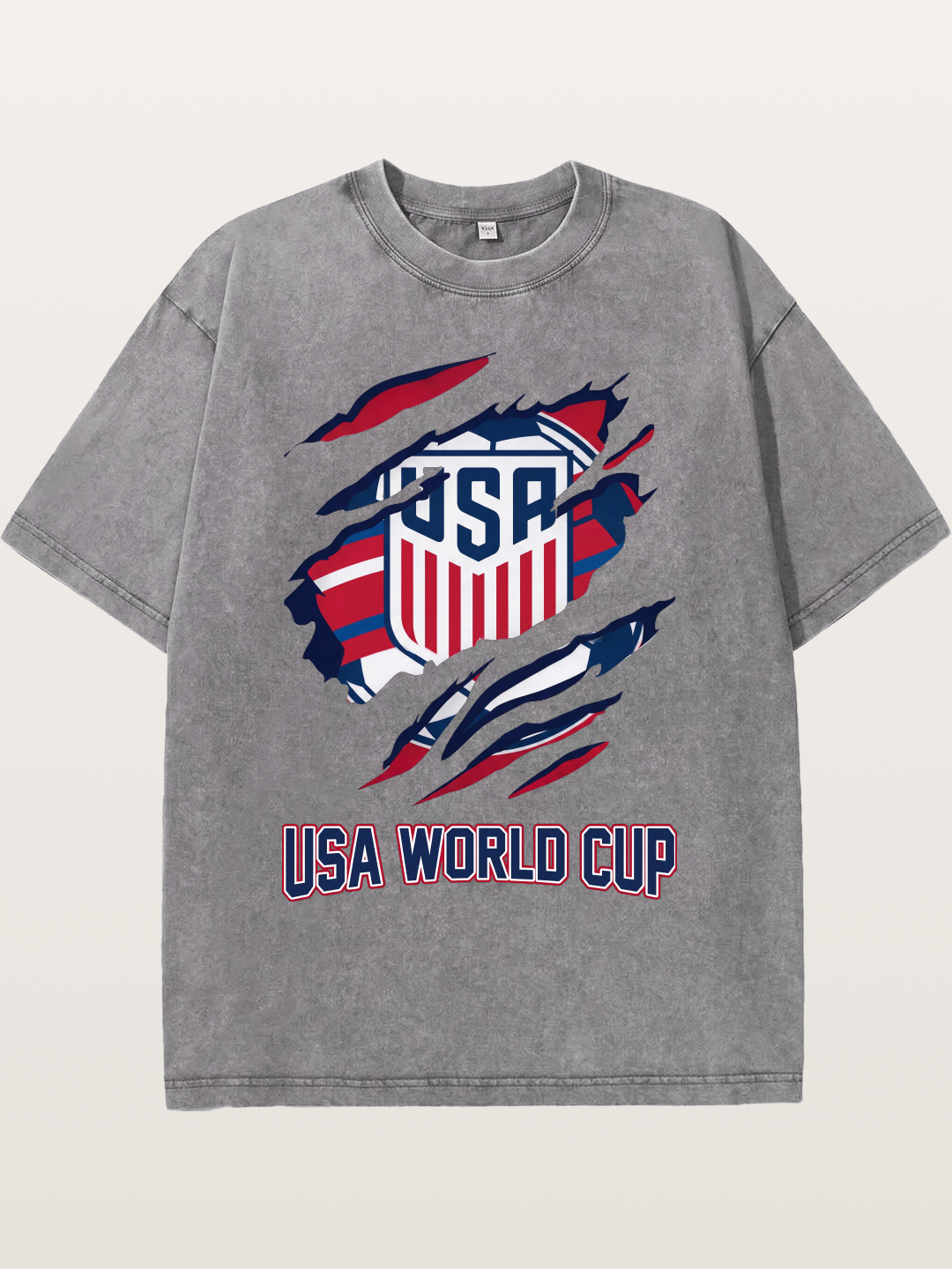 USA World Cup Claw Logo Washed T-shirt