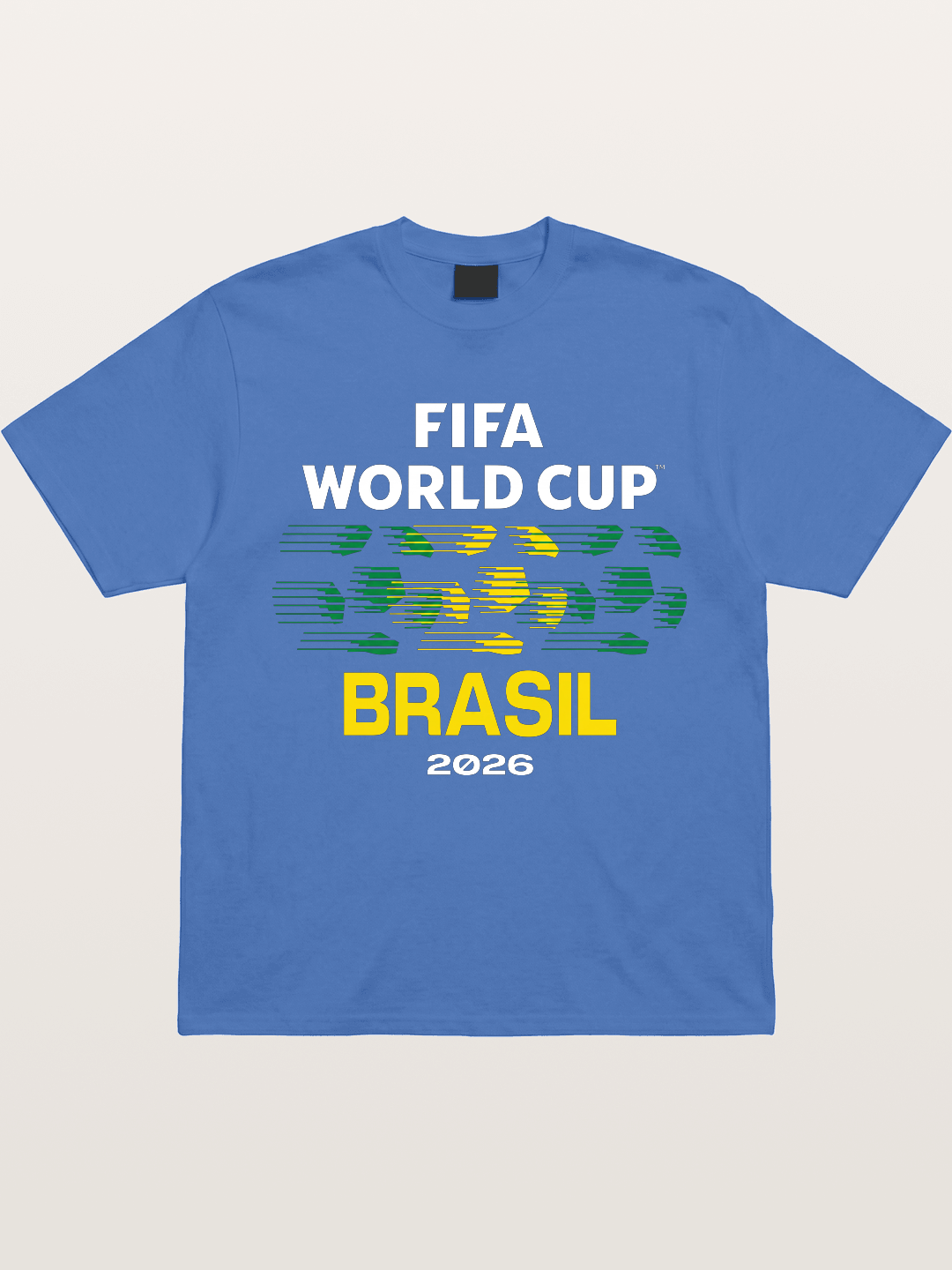 Brasil WC 2026 Speed Text Design Gildan T-shirt