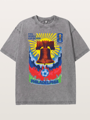 Philadelphia WC 2026 Liberty Bell Washed T-shirt