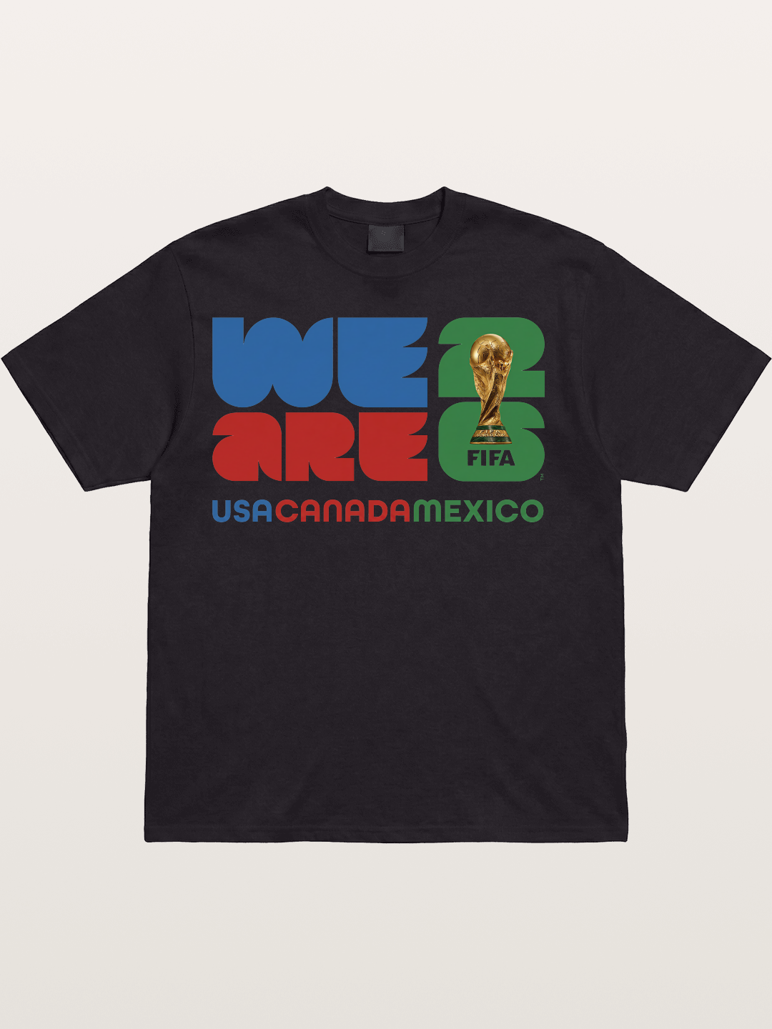 We Are 2026 World Cup Graphic Cotton T-shirt