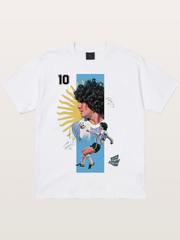 Maradona Argentina WC Print Cotton T-shirt